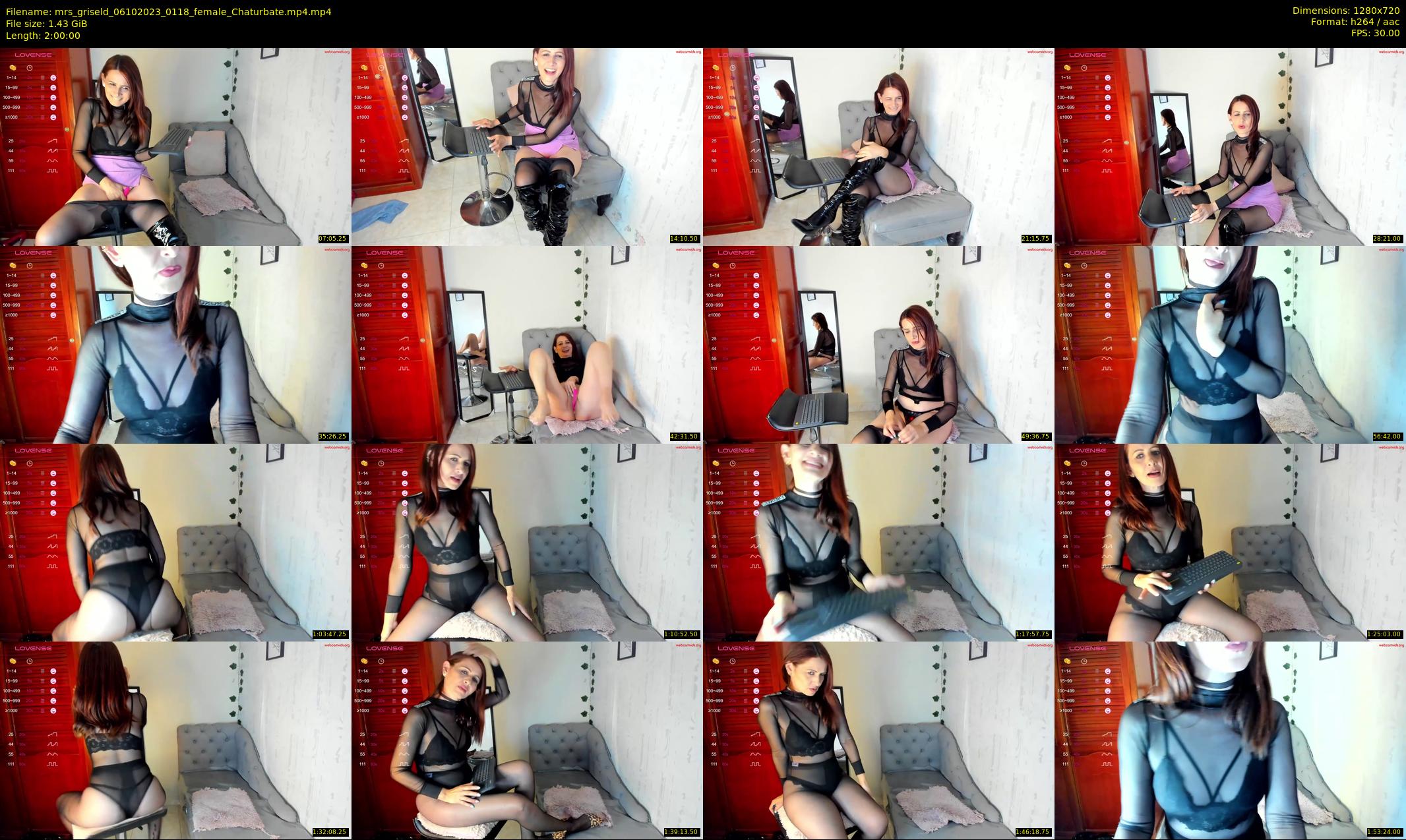 mrs_griseld — 120 minute Chaturbate female cam show recording, 720p, Oct 6, 2023