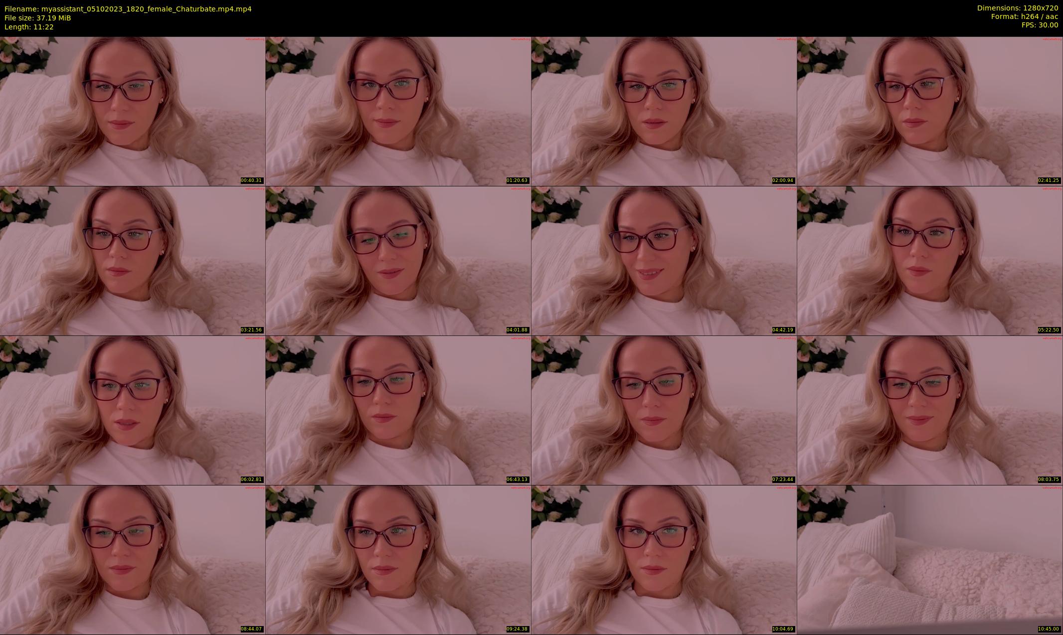 myassistant — 12 minute Chaturbate female cam show recording, 720p, Oct 5, 2023