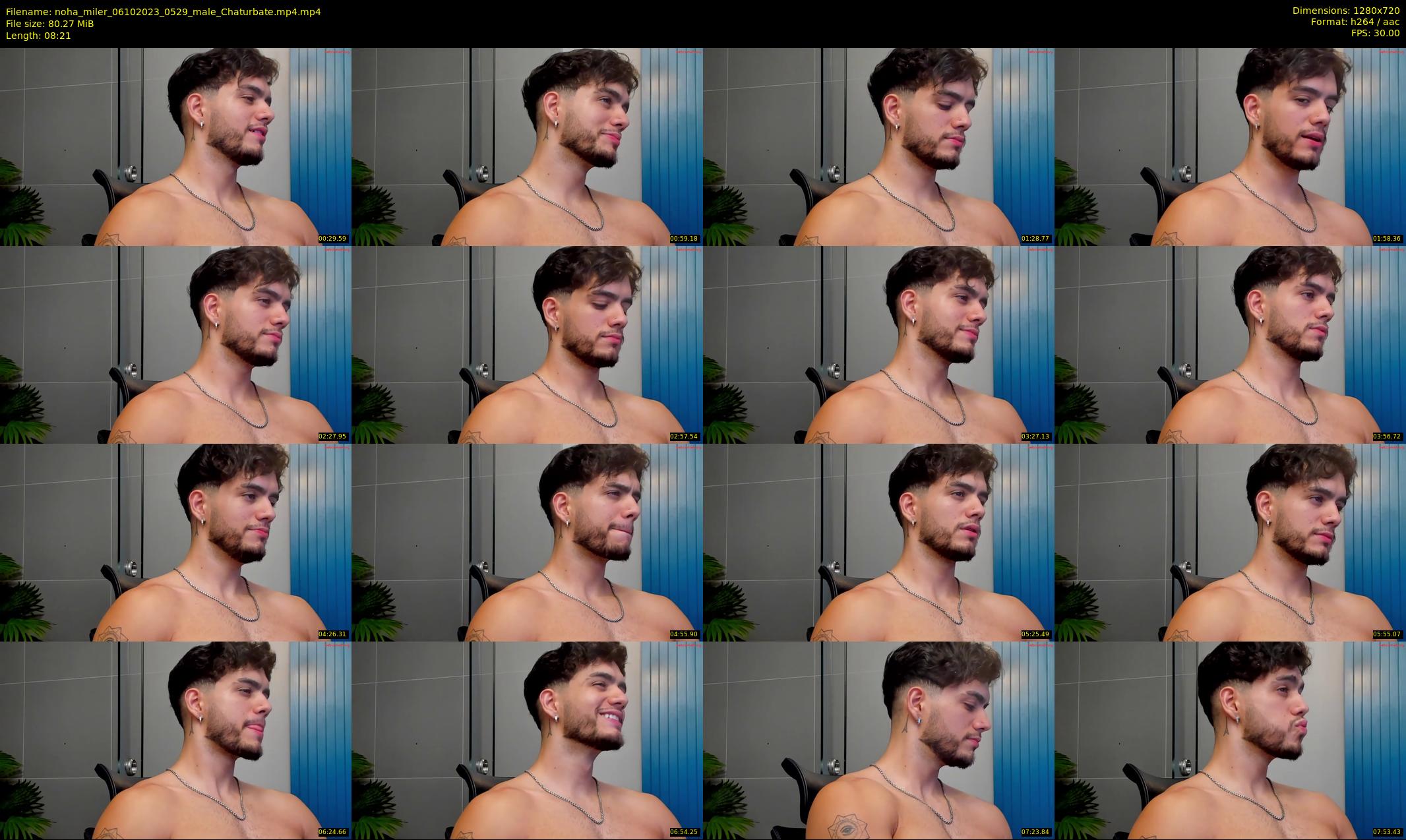 noha_miler — 9 minute Chaturbate male cam show recording, 720p, Oct 6, 2023