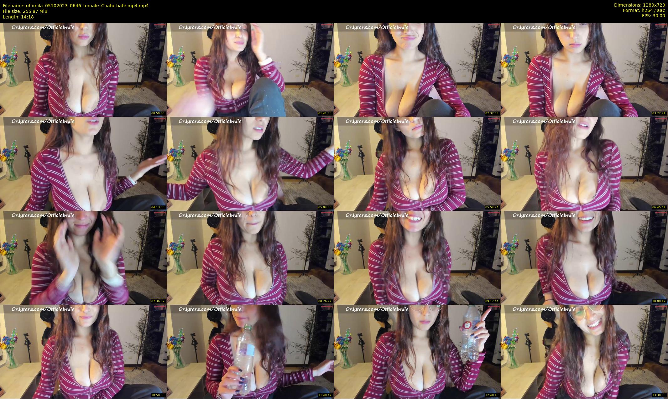 offimila — 15 minute Chaturbate female cam show recording, 720p, Oct 5, 2023