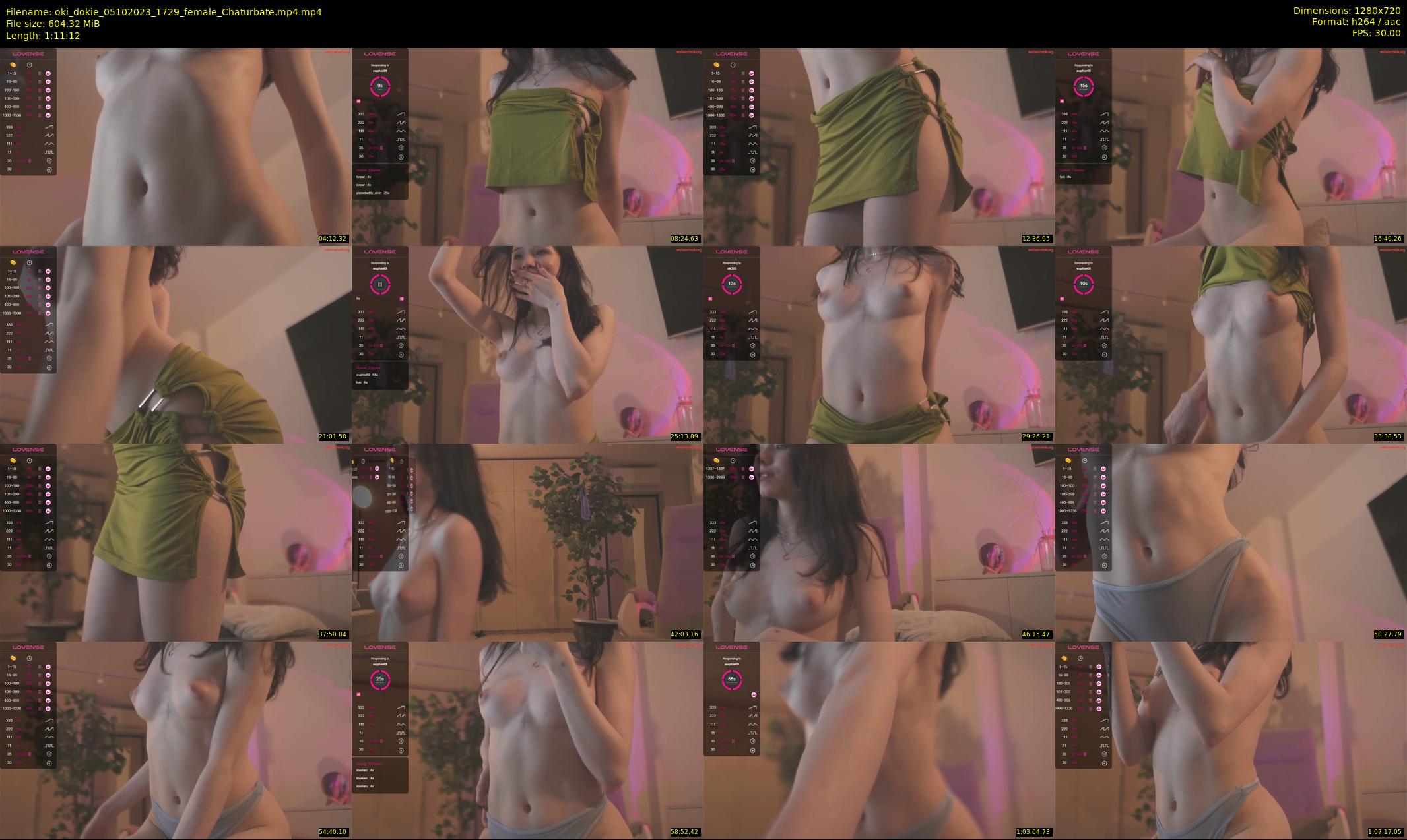 oki_dokie — 72 minute Chaturbate female cam show recording, 720p, Oct 5, 2023