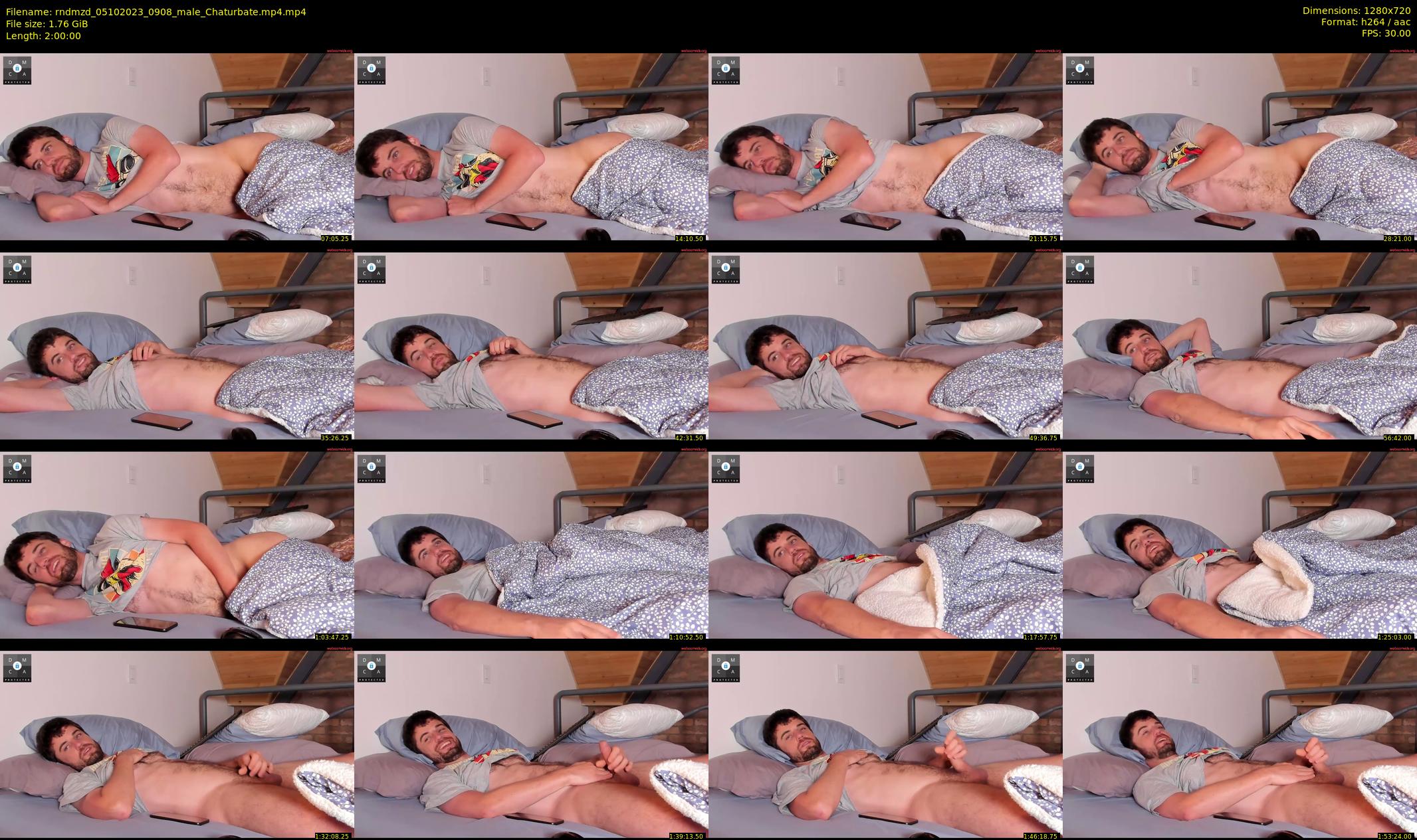 rndmzd — 120 minute Chaturbate male cam show recording, 720p, Oct 5, 2023