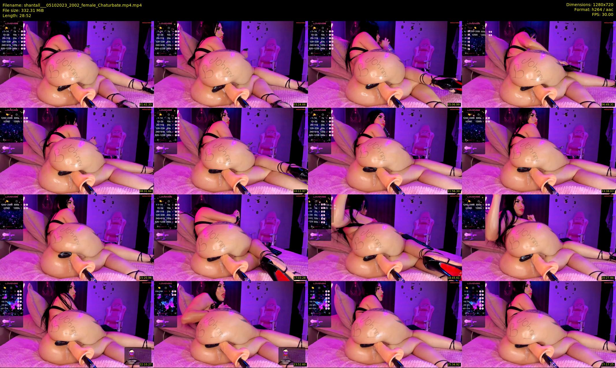 shantall__ — 29 minute Chaturbate female cam show recording, 720p, Oct 5, 2023