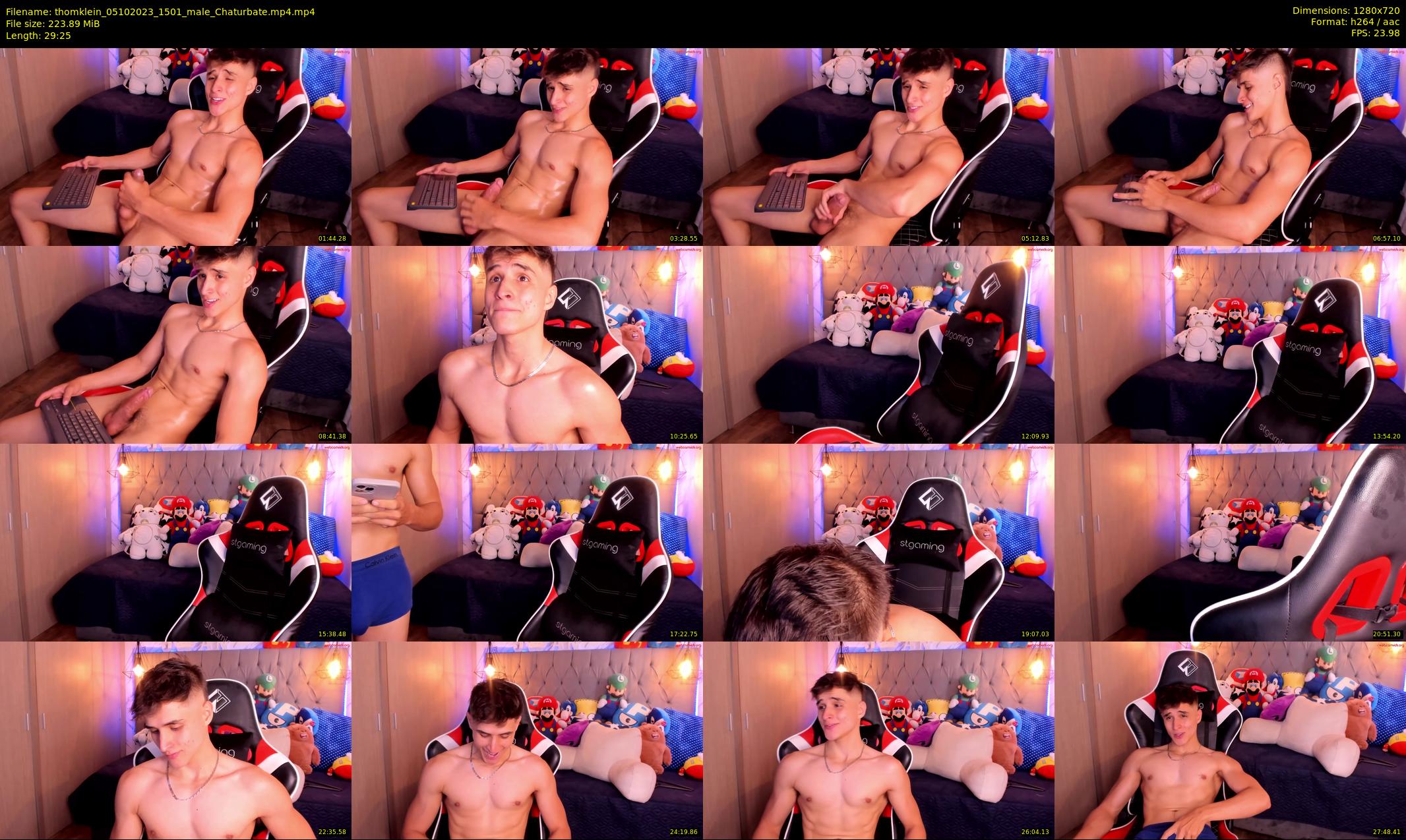 thomklein — 30 minute Chaturbate male cam show recording, 720p, Oct 5, 2023