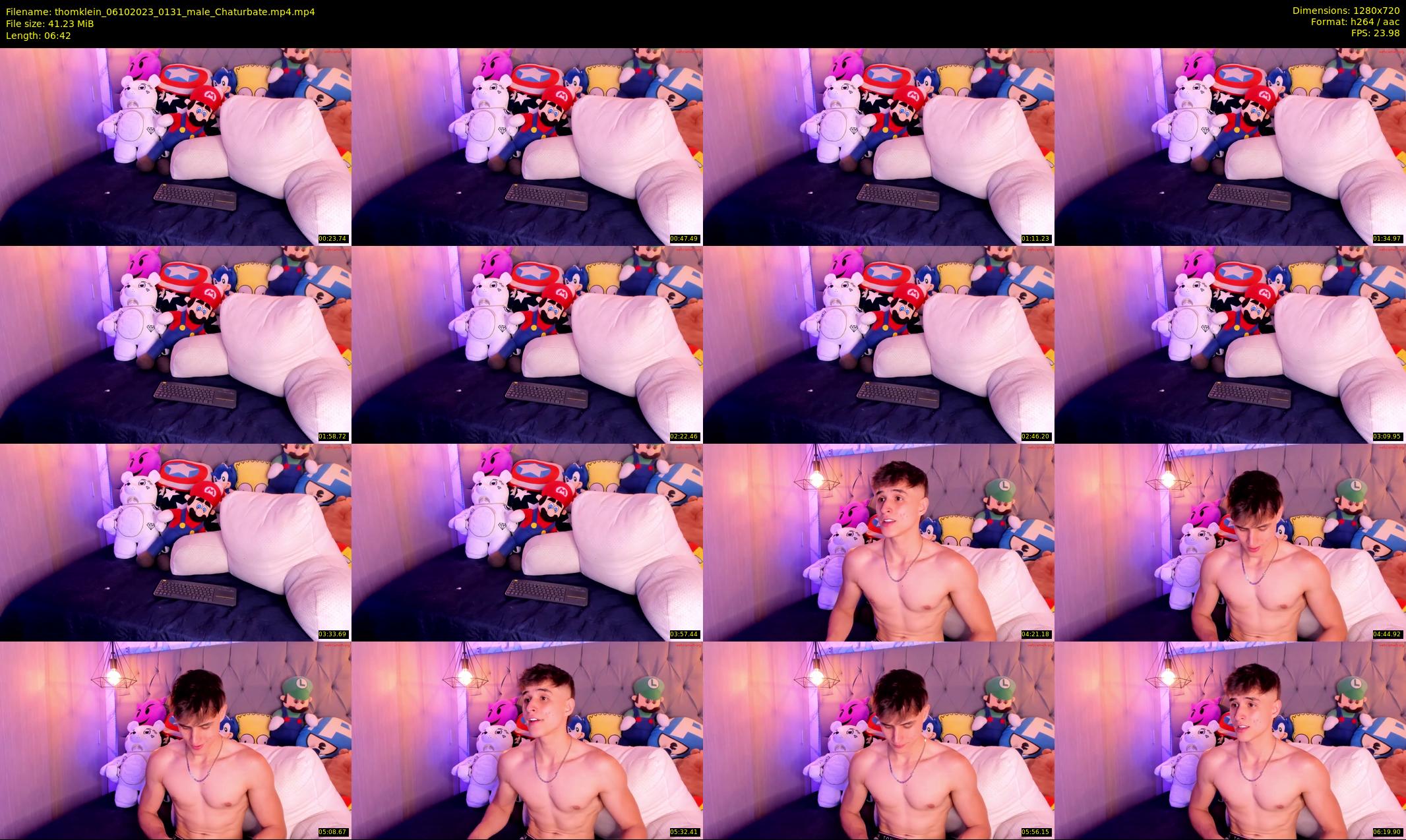 thomklein — 7 minute Chaturbate male cam show recording, 720p, Oct 6, 2023