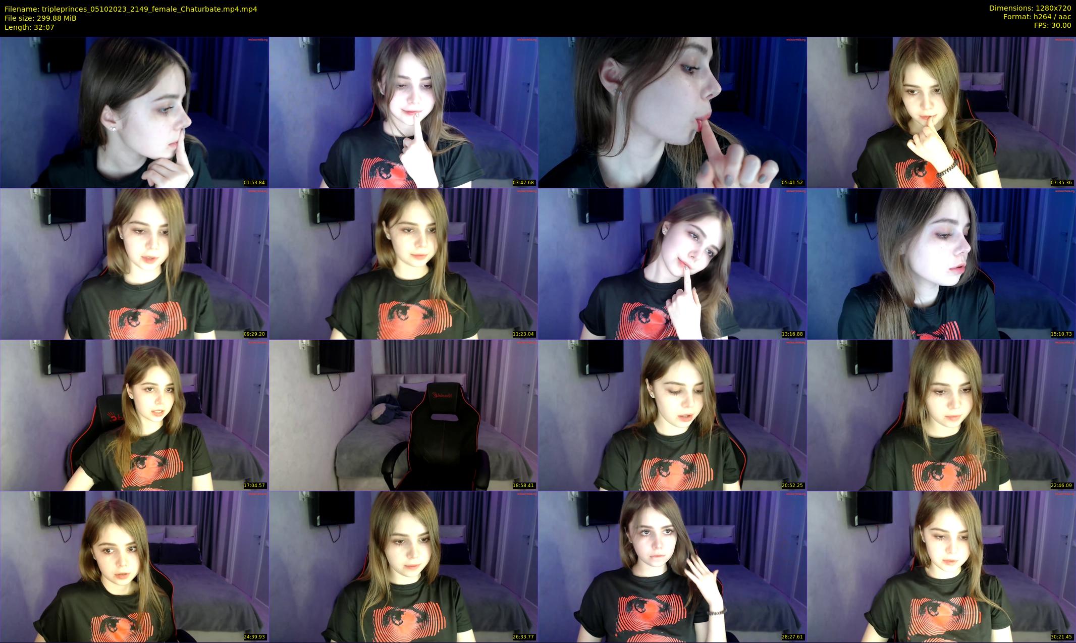 tripleprinces — 33 minute Chaturbate female cam show recording, 720p, Oct 5, 2023