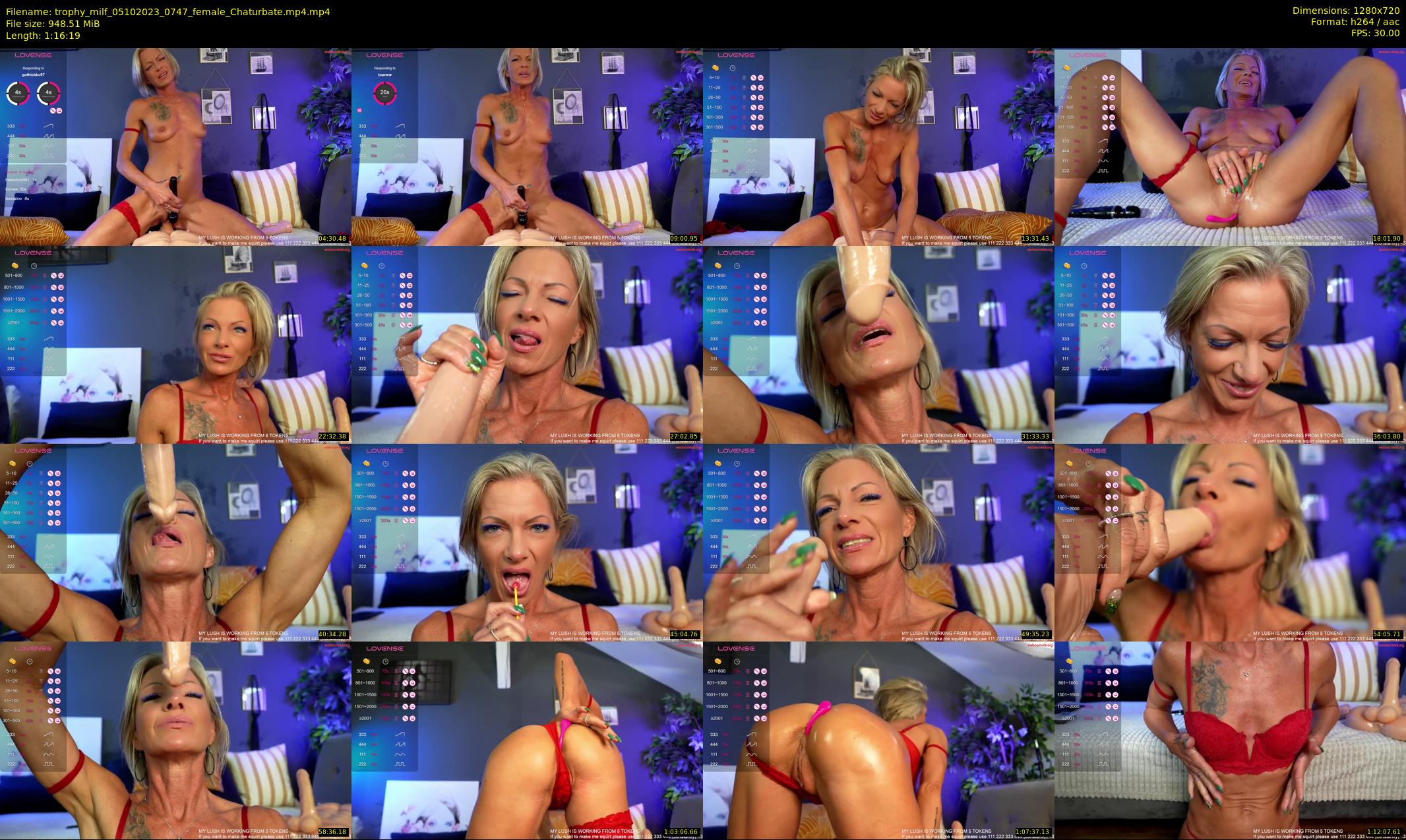 trophy_milf — 77 minute Chaturbate female cam show recording, 720p, Oct 5, 2023