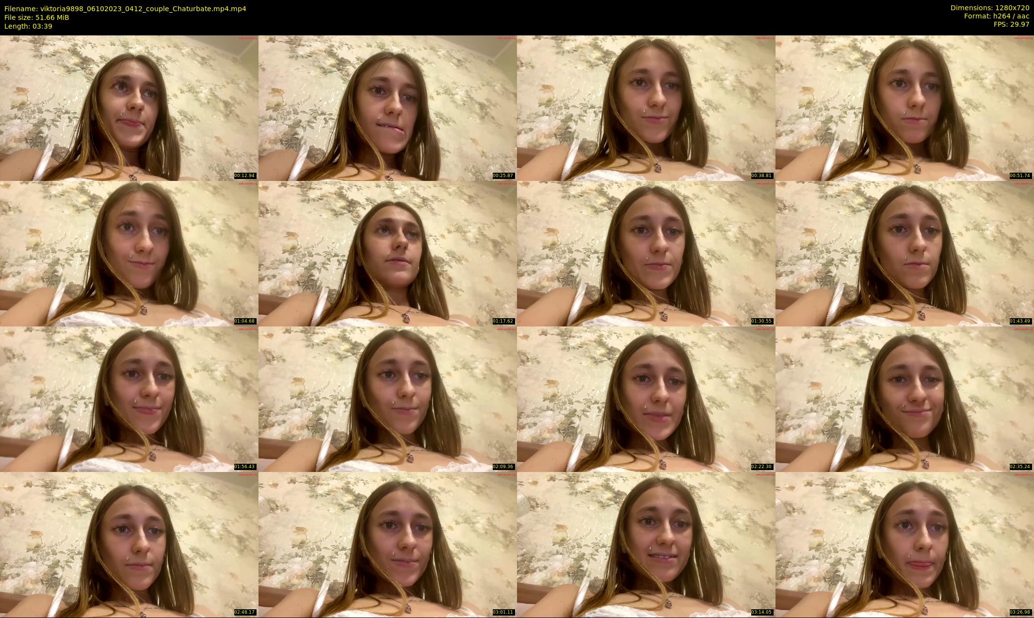 viktoria9898 — 4 minute Chaturbate couple cam show recording, 720p, Oct 6, 2023
