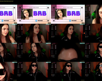 vrchan — 121 minute Chaturbate couple cam show recording, 720p, Oct 5, 2023