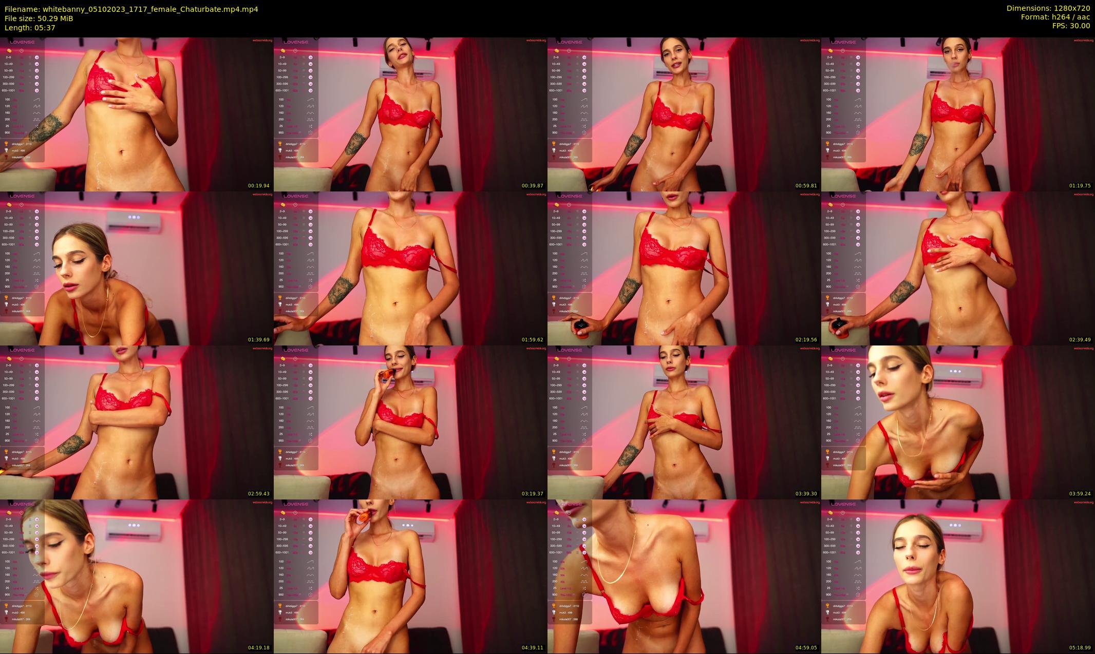 whitebanny — 6 minute Chaturbate couple cam show recording, 720p, Oct 5, 2023