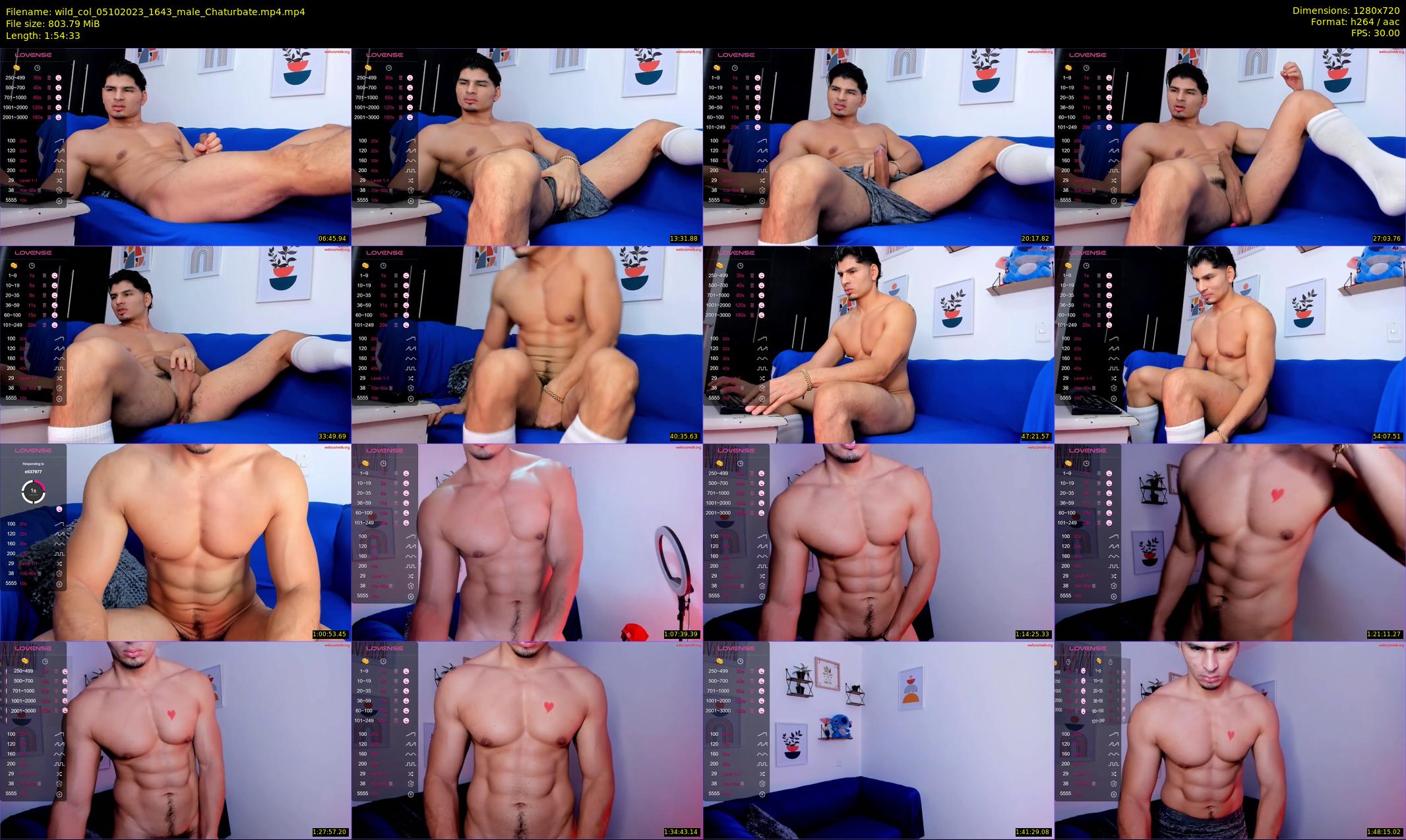 wild_col — 115 minute Chaturbate male cam show recording, 720p, Oct 5, 2023