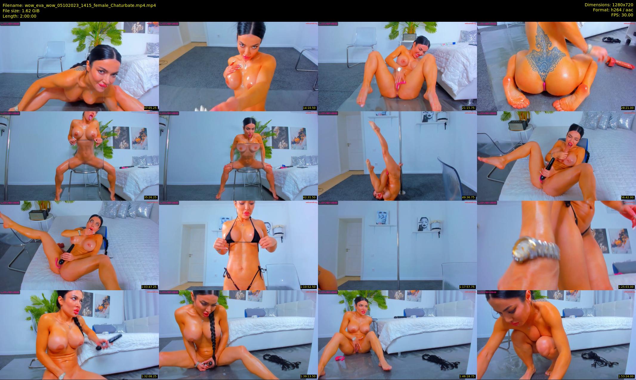 wow_eva_wow — 120 minute Chaturbate female cam show recording, 720p, Oct 5, 2023