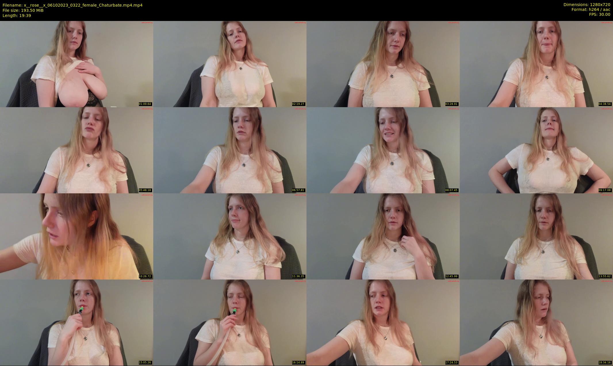 x__rose__x — 20 minute Chaturbate female cam show recording, 720p, Oct 6, 2023