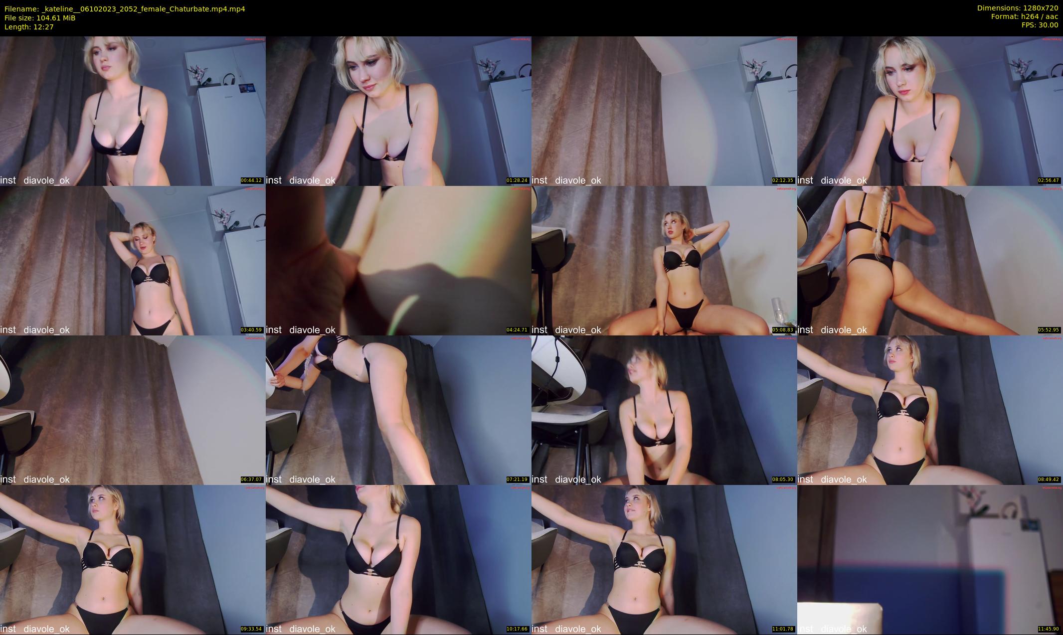 _kateline_ — 13 minute Chaturbate female cam show recording, 720p, Oct 6, 2023