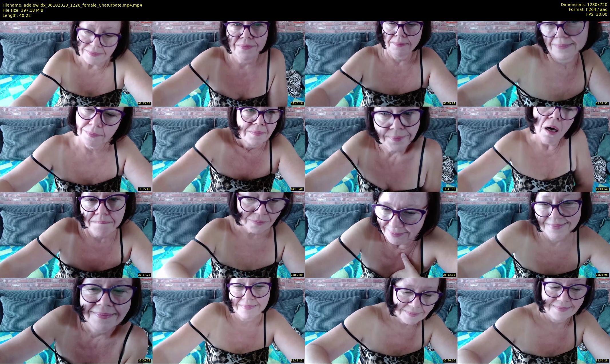 adelewildx — 41 minute Chaturbate female cam show recording, 720p, Oct 6, 2023