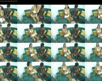 afro_happy__06 — 3 minute Chaturbate couple cam show recording, 720p, Oct 7, 2023