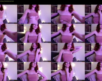allendia — 22 minute Chaturbate female cam show recording, 720p, Oct 6, 2023