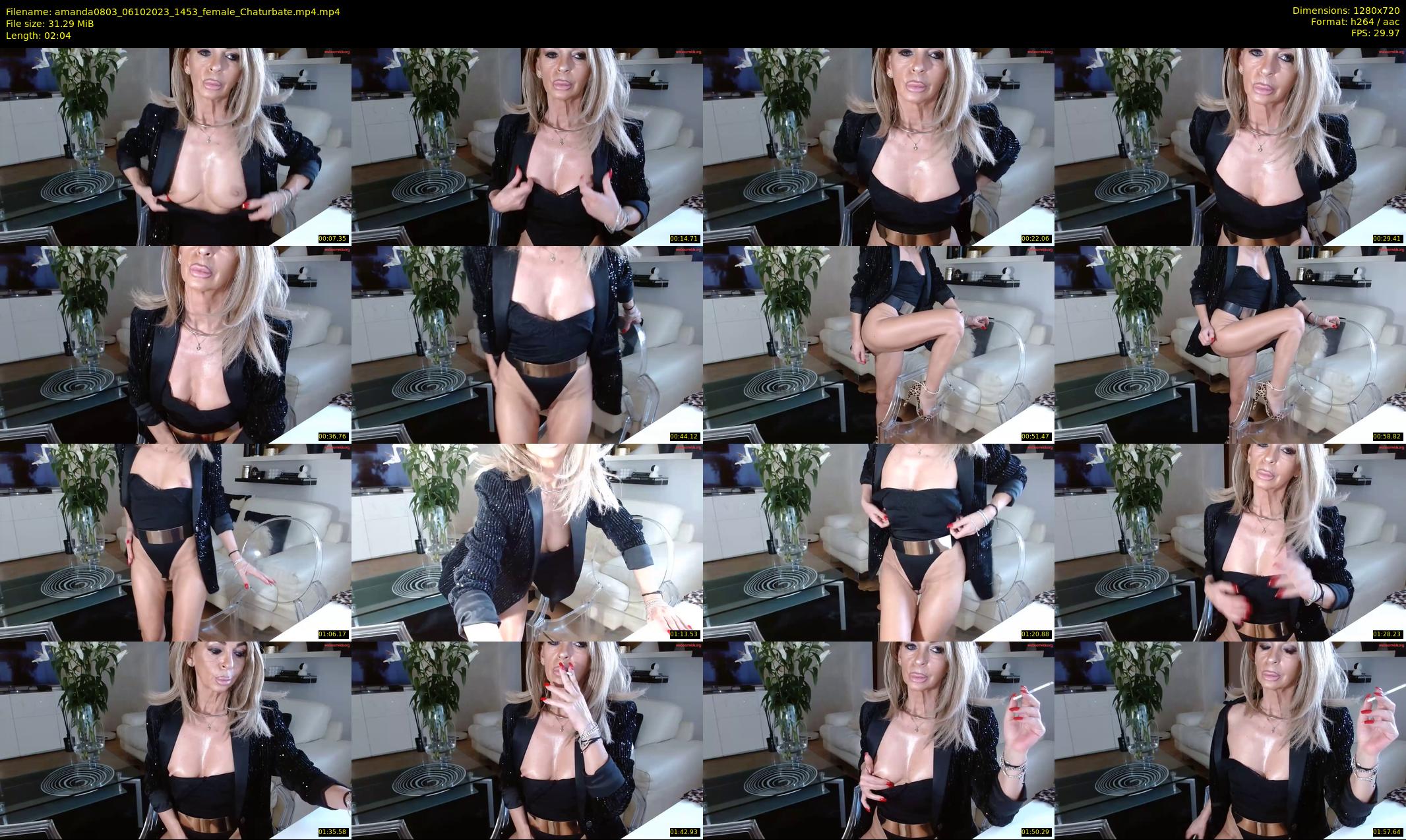 amanda0803 — 3 minute Chaturbate female cam show recording, 720p, Oct 6, 2023