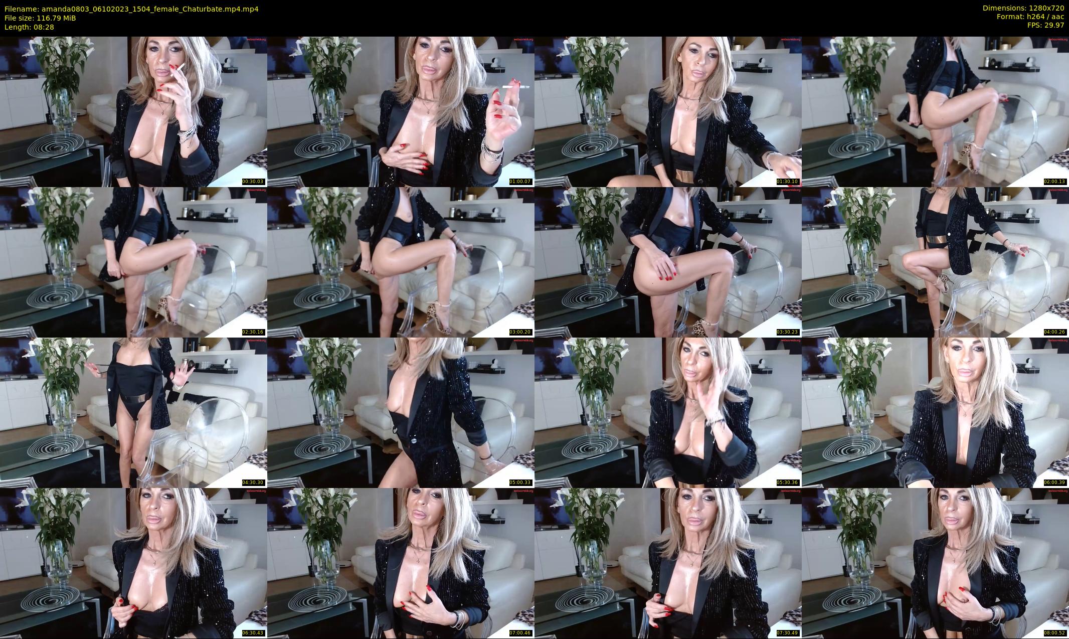 amanda0803 — 9 minute Chaturbate female cam show recording, 720p, Oct 6, 2023