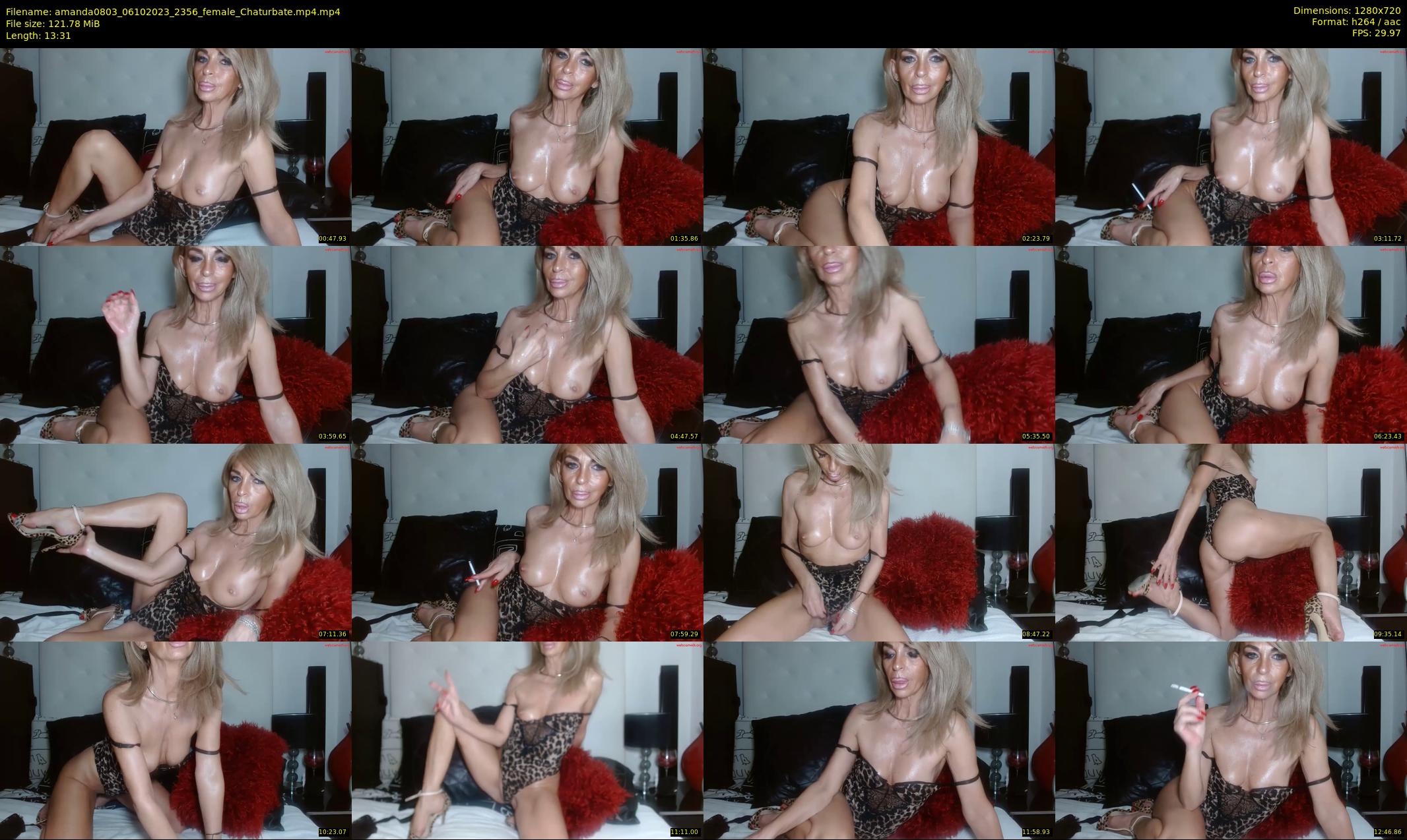 amanda0803 — 14 minute Chaturbate female cam show recording, 720p, Oct 6, 2023
