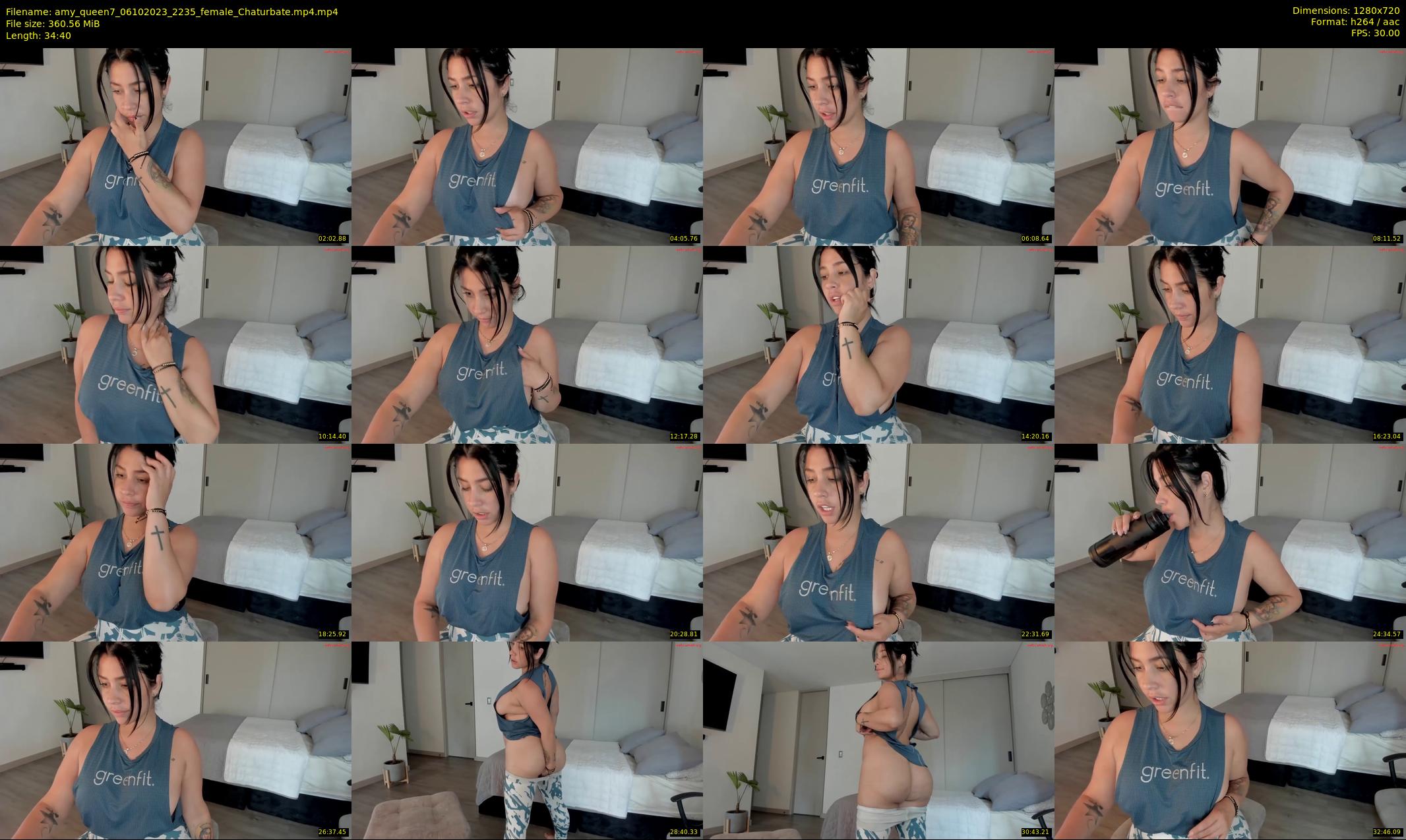 amy_queen7 — 35 minute Chaturbate female cam show recording, 720p, Oct 6, 2023