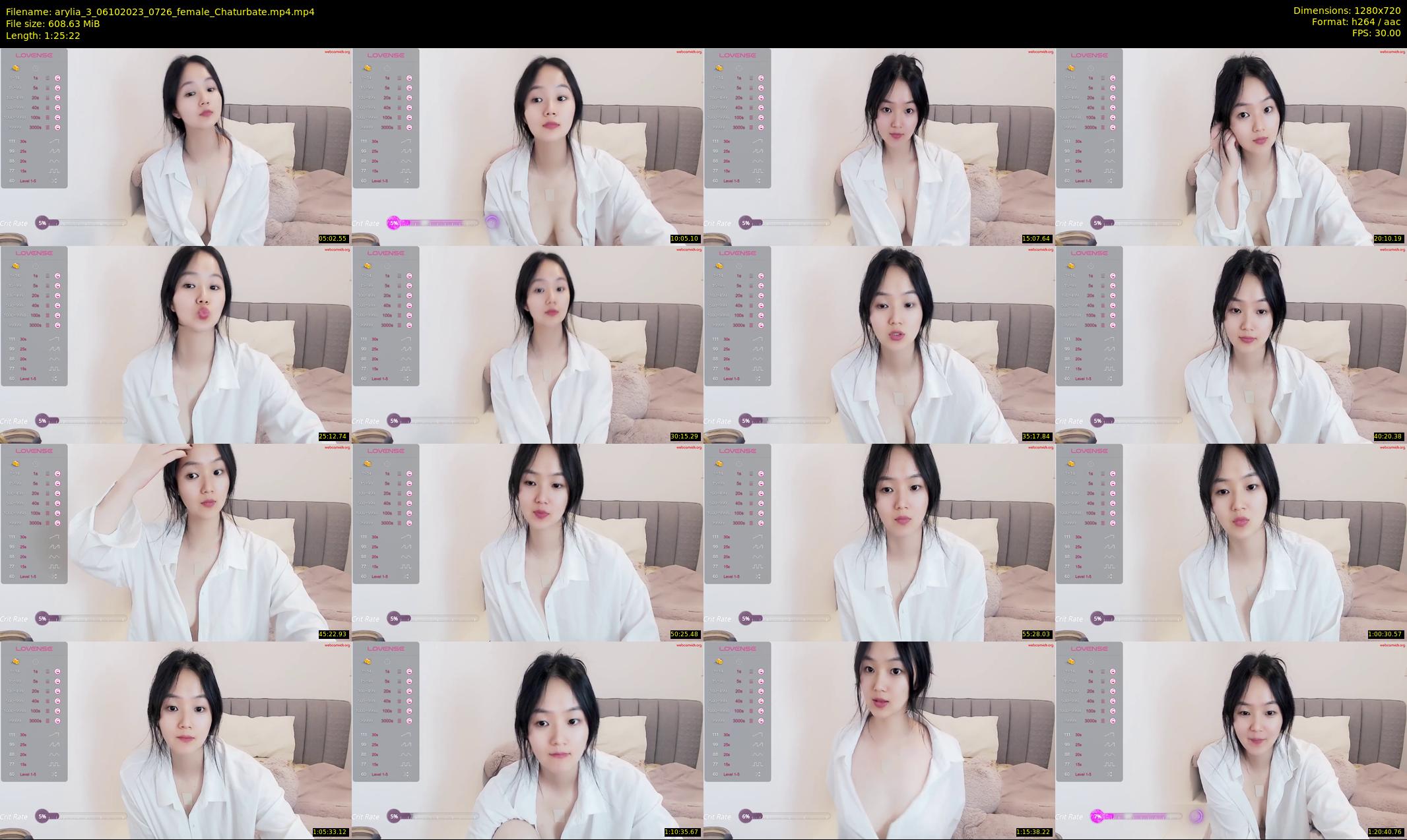 arylia_3 — 86 minute Chaturbate female cam show recording, 720p, Oct 6, 2023