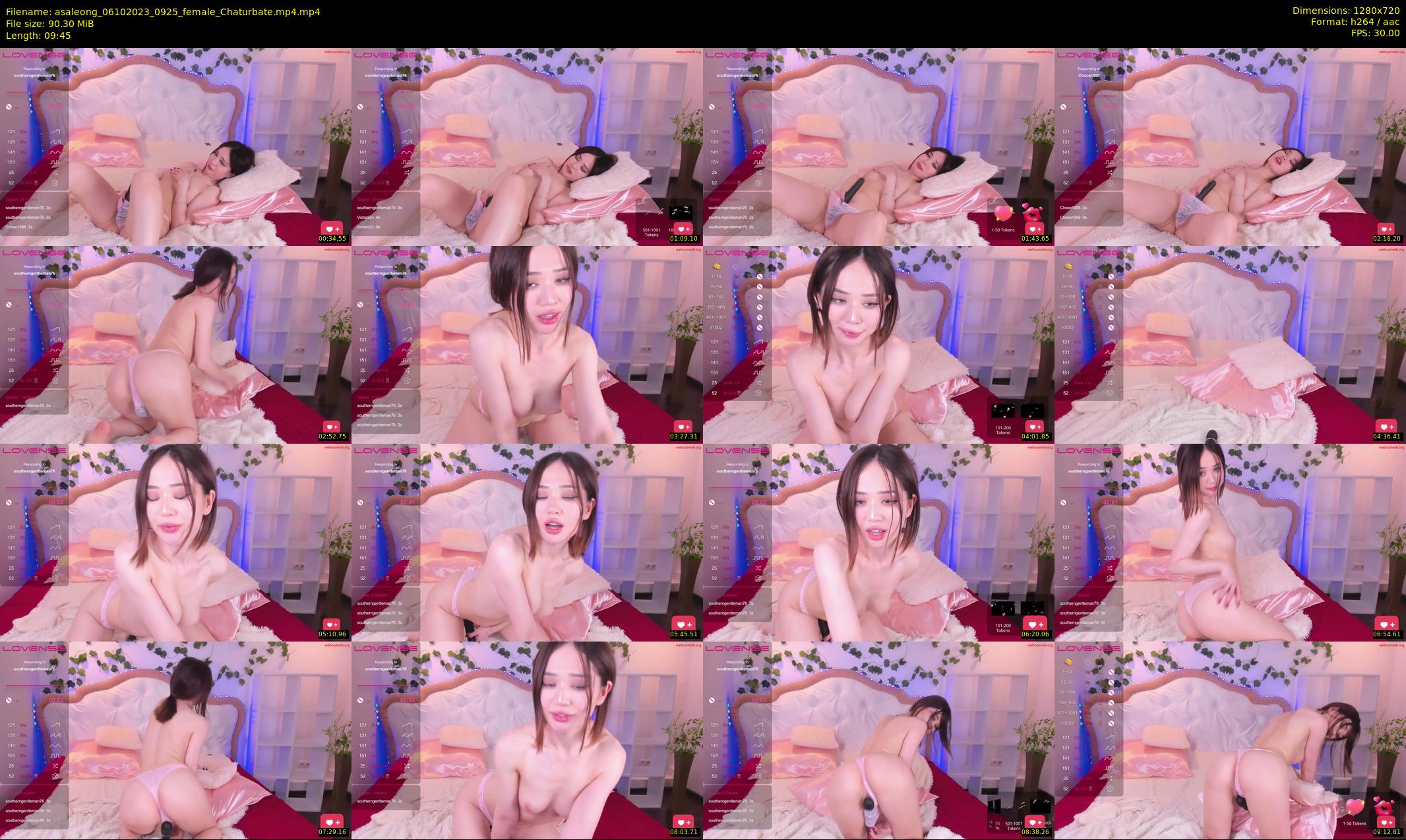 asaleong — 10 minute Chaturbate female cam show recording, 720p, Oct 6, 2023