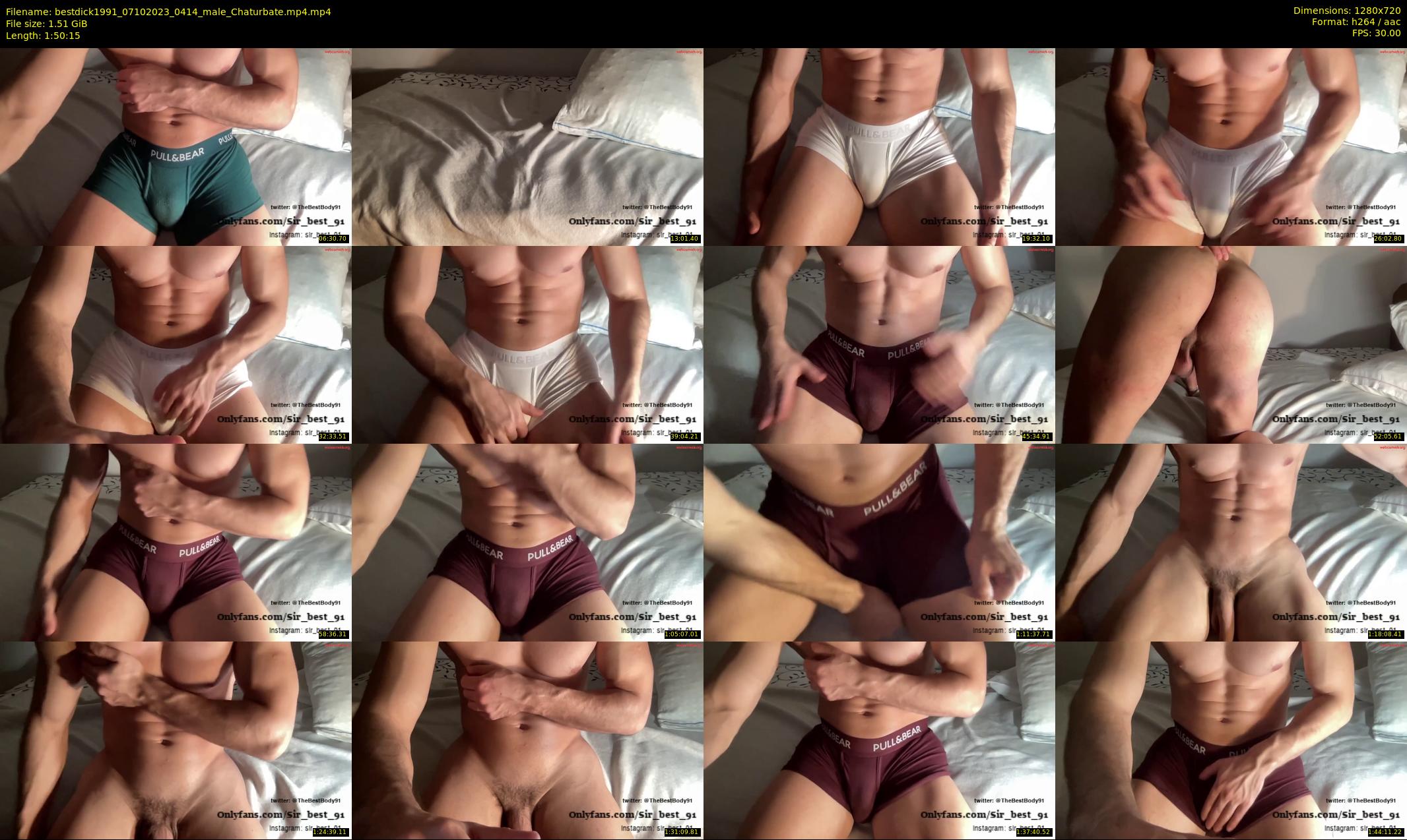 bestdick1991 — 111 minute Chaturbate male cam show recording, 720p, Oct 7, 2023