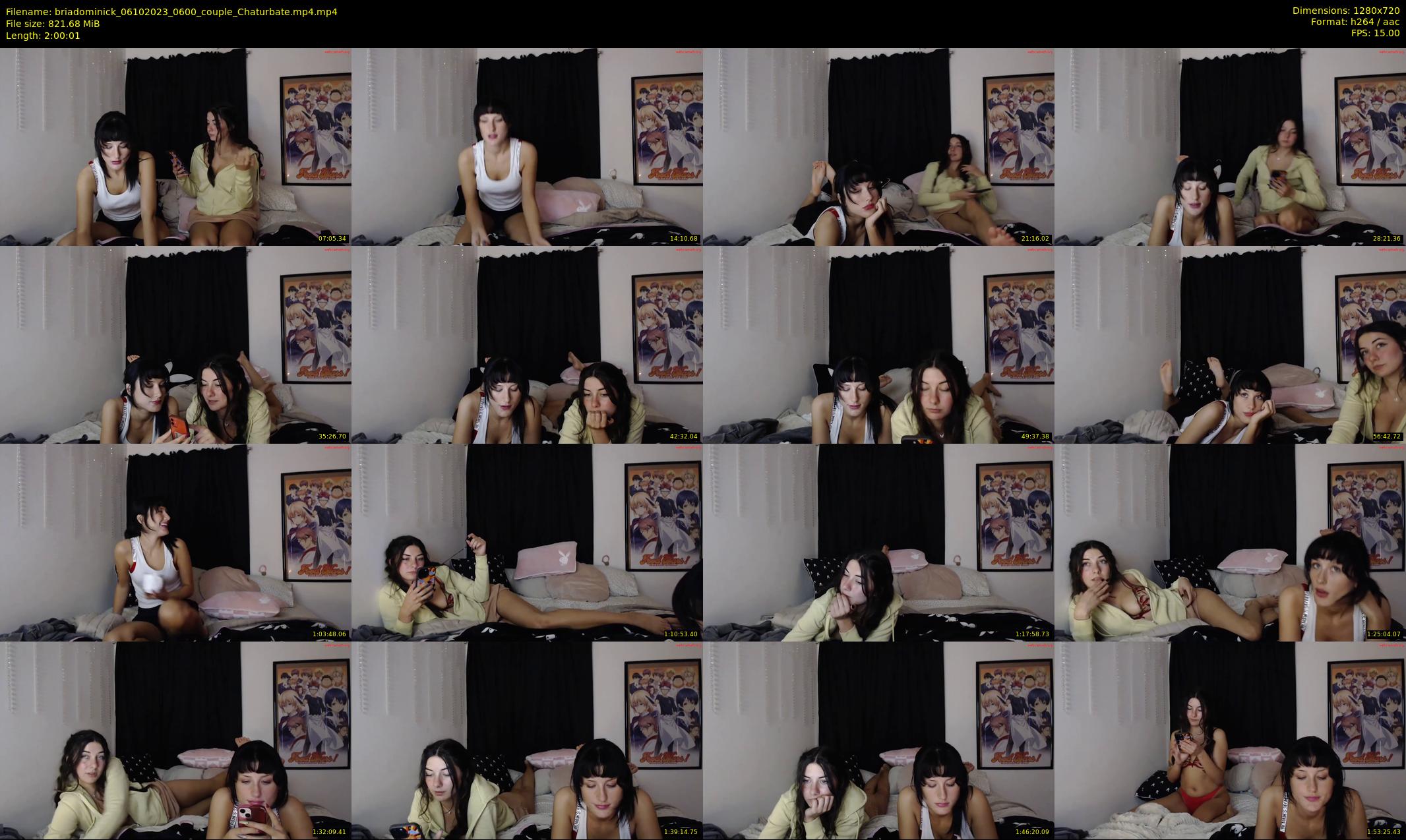 briadominick — 121 minute Chaturbate couple cam show recording, 720p, Oct 6, 2023