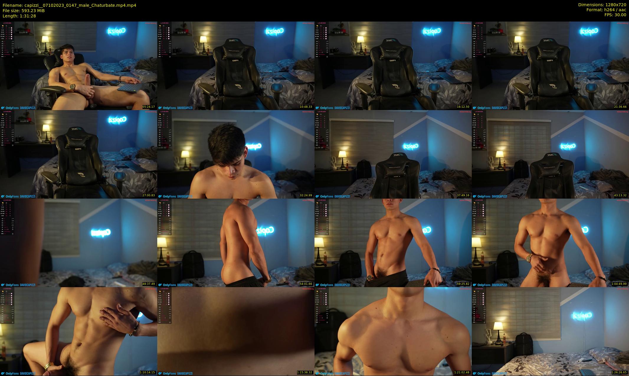 capizzi_ — 92 minute Chaturbate male cam show recording, 720p, Oct 7, 2023