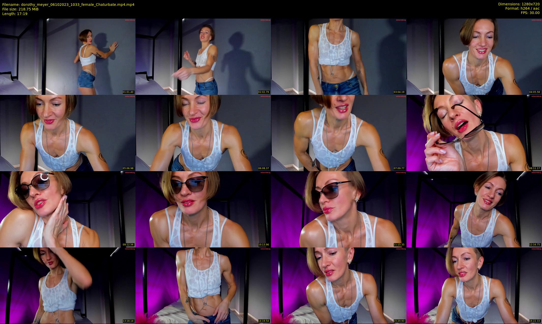 dorothy_meyer — 18 minute Chaturbate female cam show recording, 720p, Oct 6, 2023