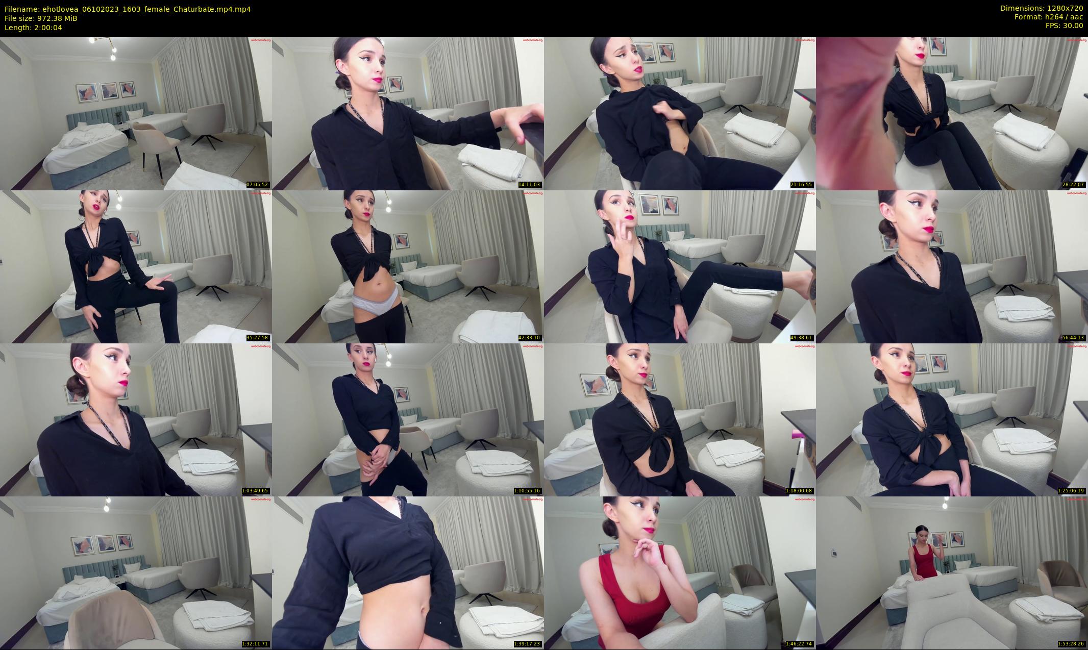 ehotlovea — 121 minute Chaturbate female cam show recording, 720p, Oct 6, 2023