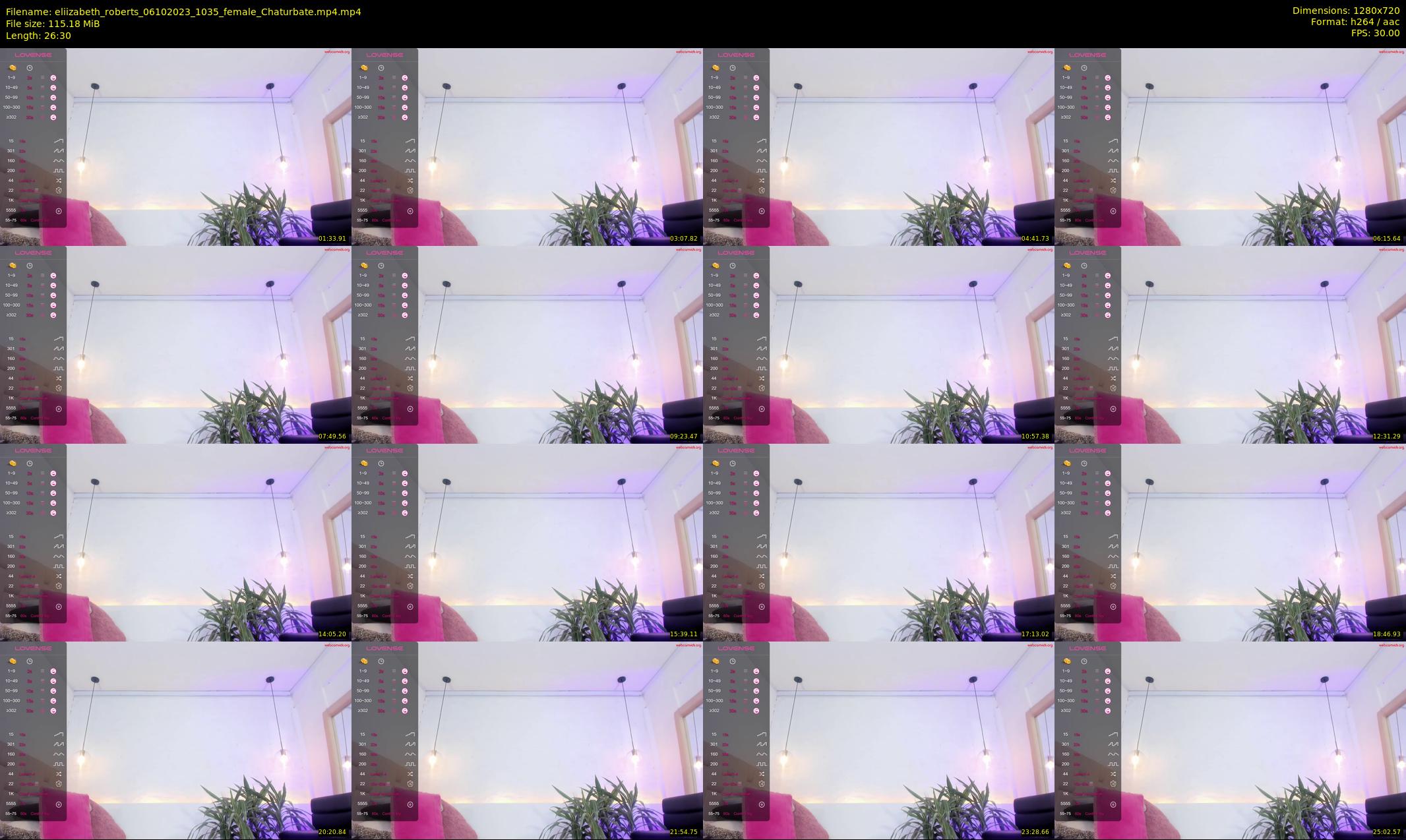 eliizabeth_roberts — 27 minute Chaturbate female cam show recording, 720p, Oct 6, 2023