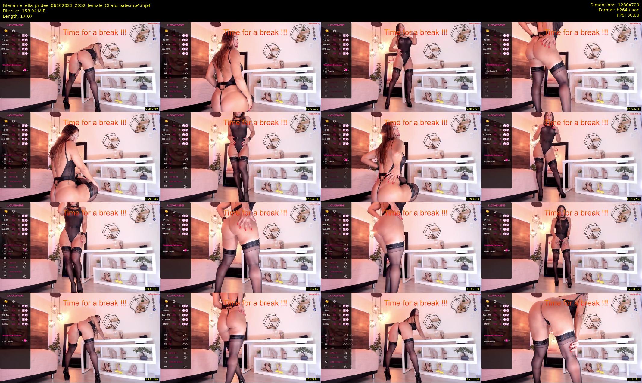 ella_pridee — 18 minute Chaturbate female cam show recording, 720p, Oct 6, 2023