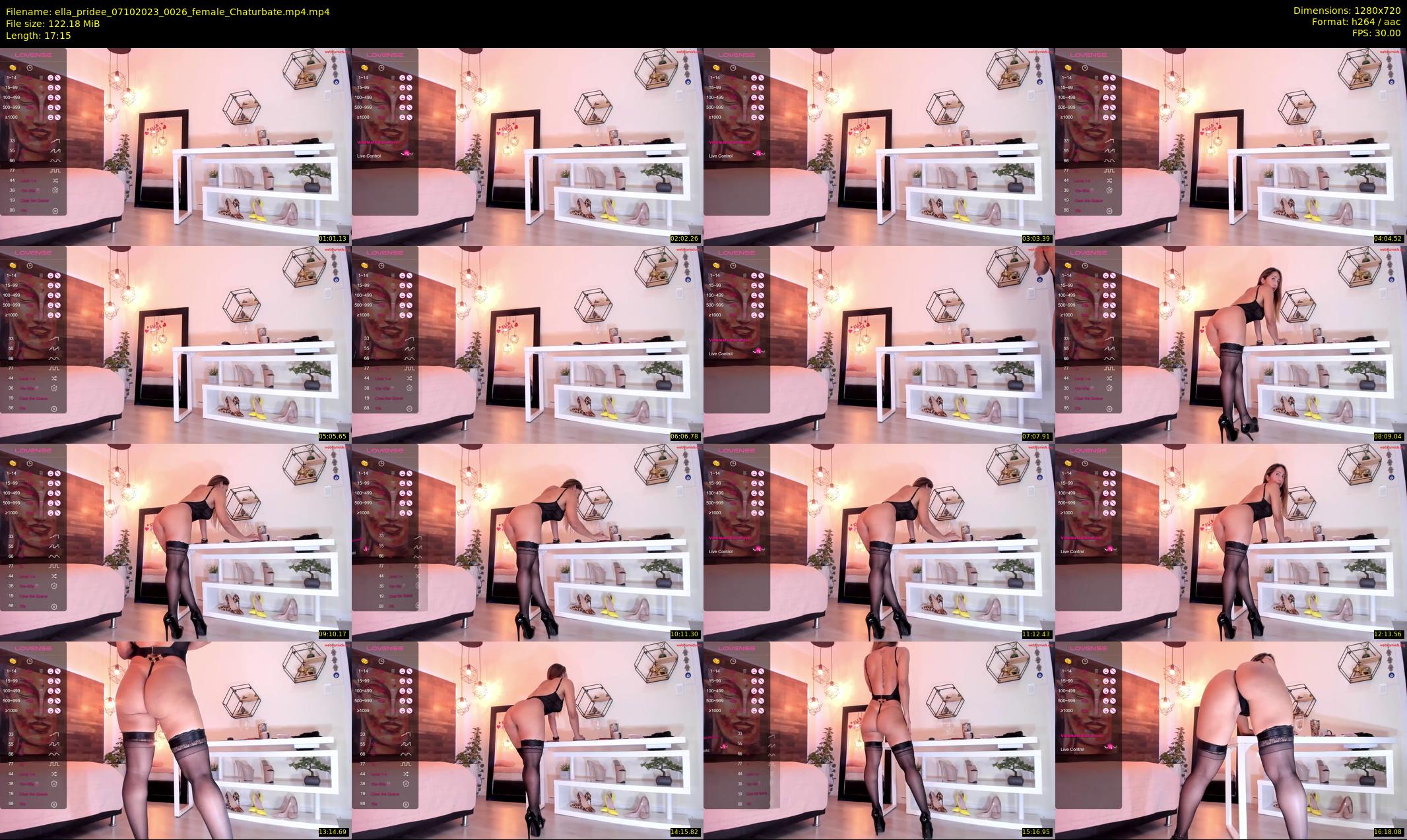 ella_pridee — 18 minute Chaturbate female cam show recording, 720p, Oct 7, 2023