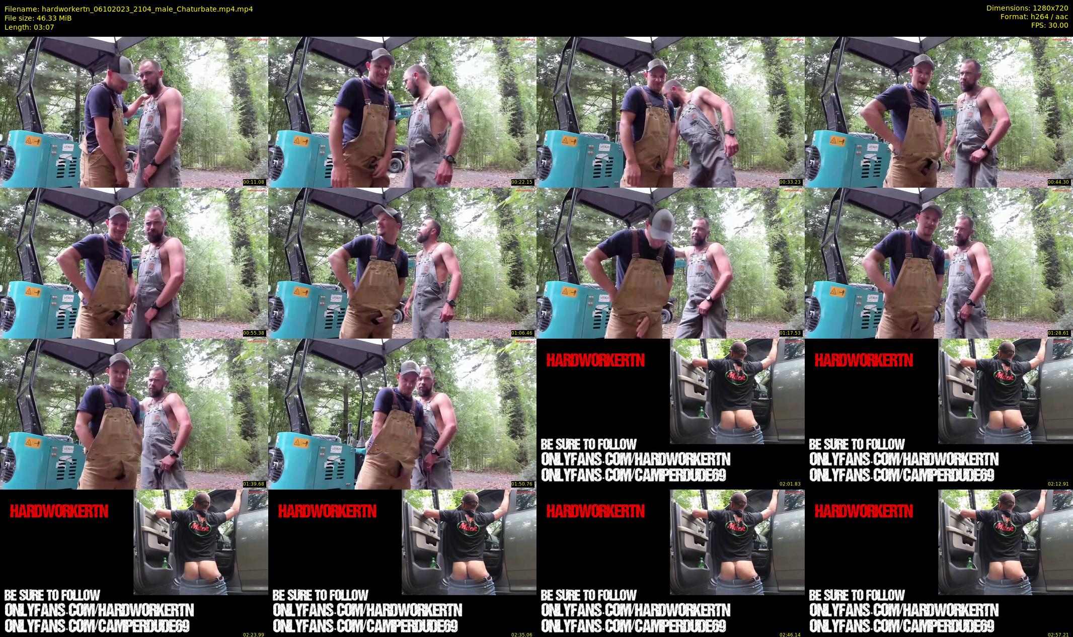 hardworkertn — 4 minute Chaturbate male cam show recording, 720p, Oct 6, 2023