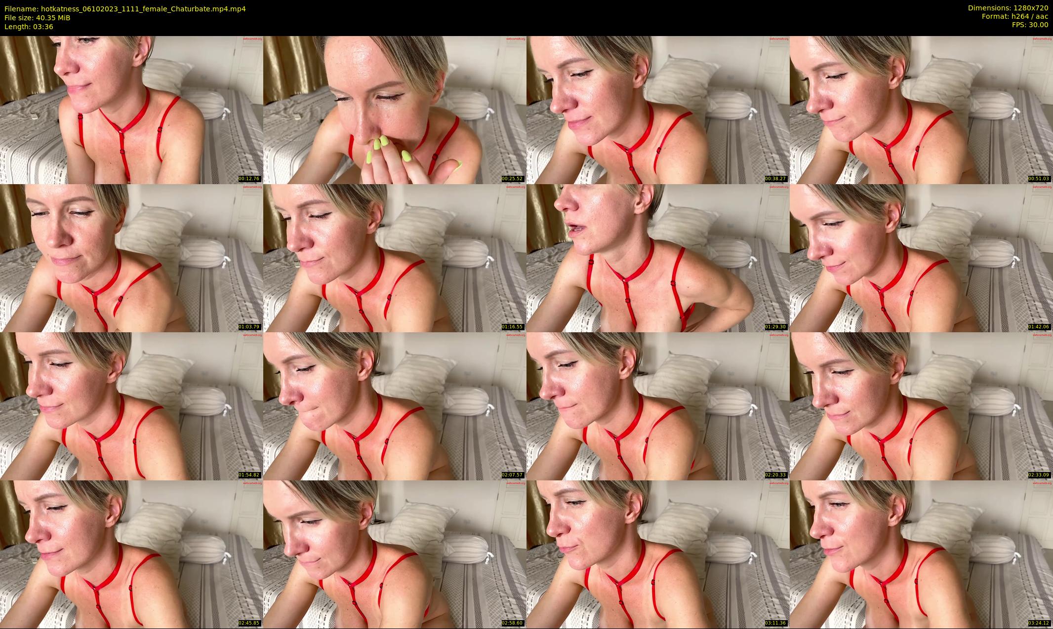 hotkatness — 4 minute Chaturbate female cam show recording, 720p, Oct 6, 2023