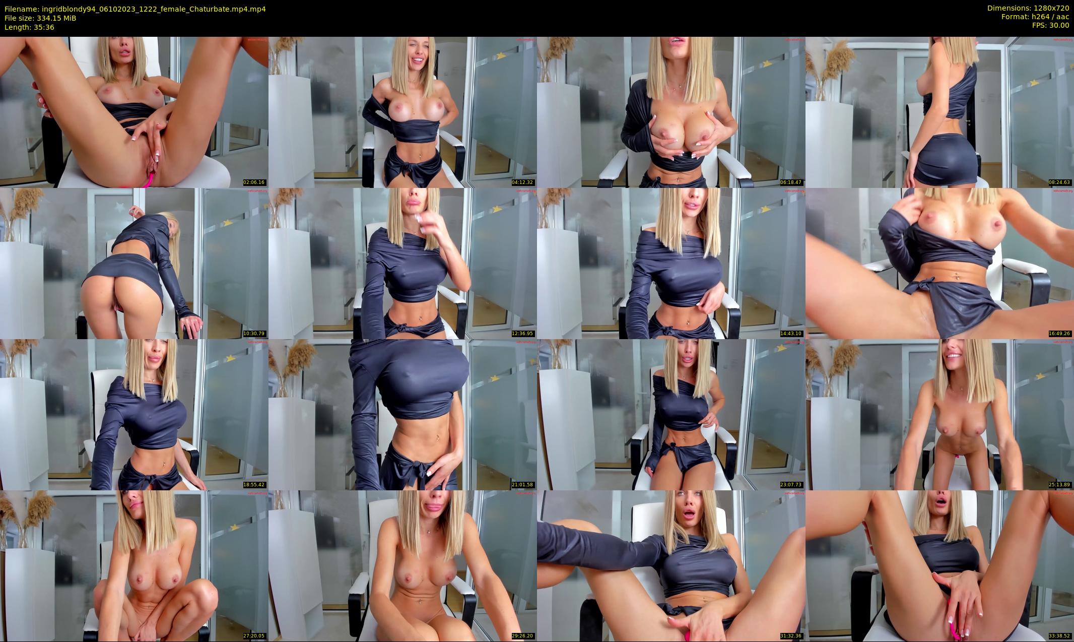 ingridblondy94 — 36 minute Chaturbate female cam show recording, 720p, Oct 6, 2023
