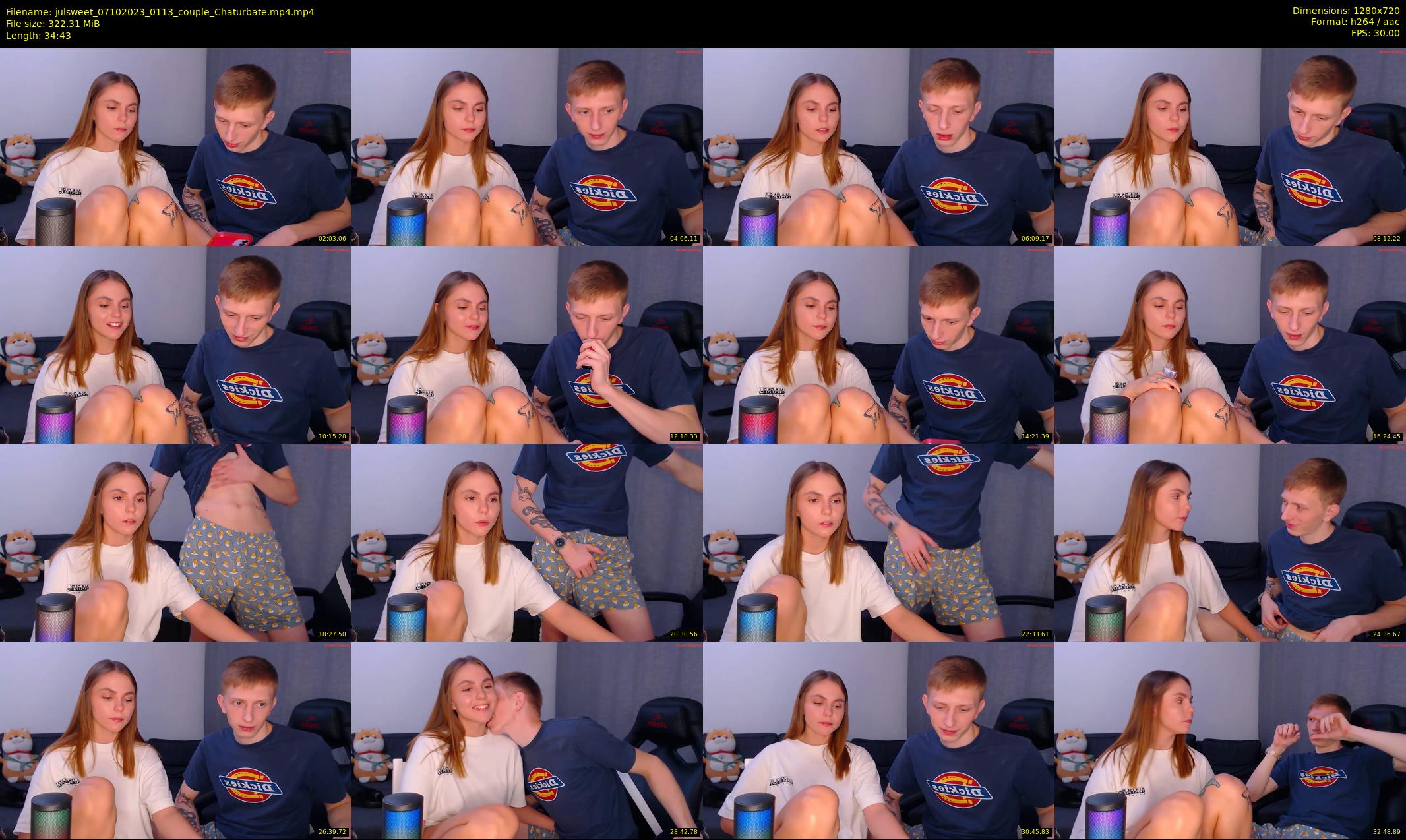 julsweet — 35 minute Chaturbate male cam show recording, 720p, Oct 7, 2023