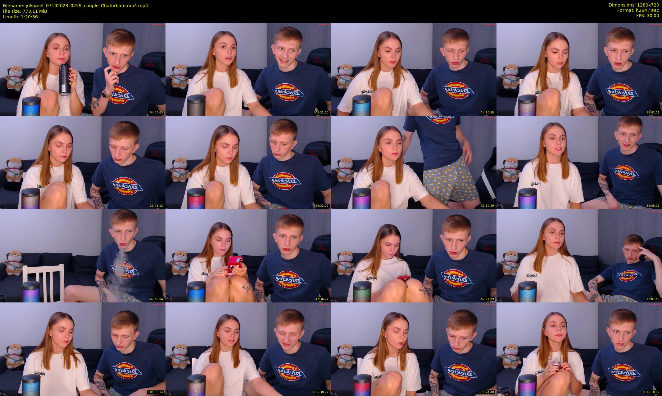 julsweet — 81 minute Chaturbate male cam show recording, 720p, Oct 7, 2023