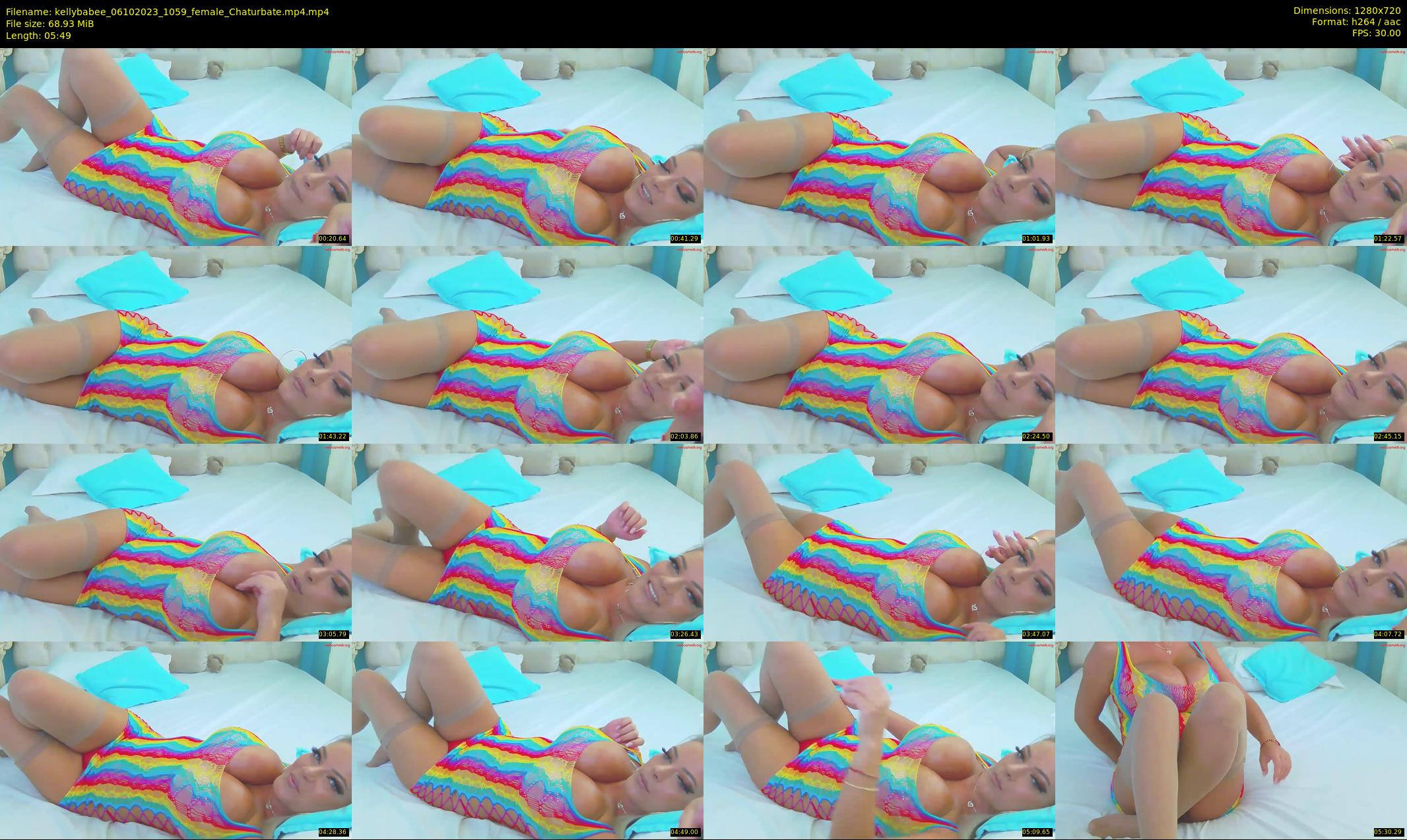 kellybabee — 6 minute Chaturbate female cam show recording, 720p, Oct 6, 2023
