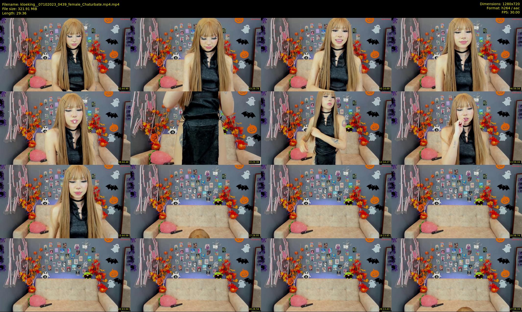 kloeking_ — 30 minute Chaturbate female cam show recording, 720p, Oct 7, 2023