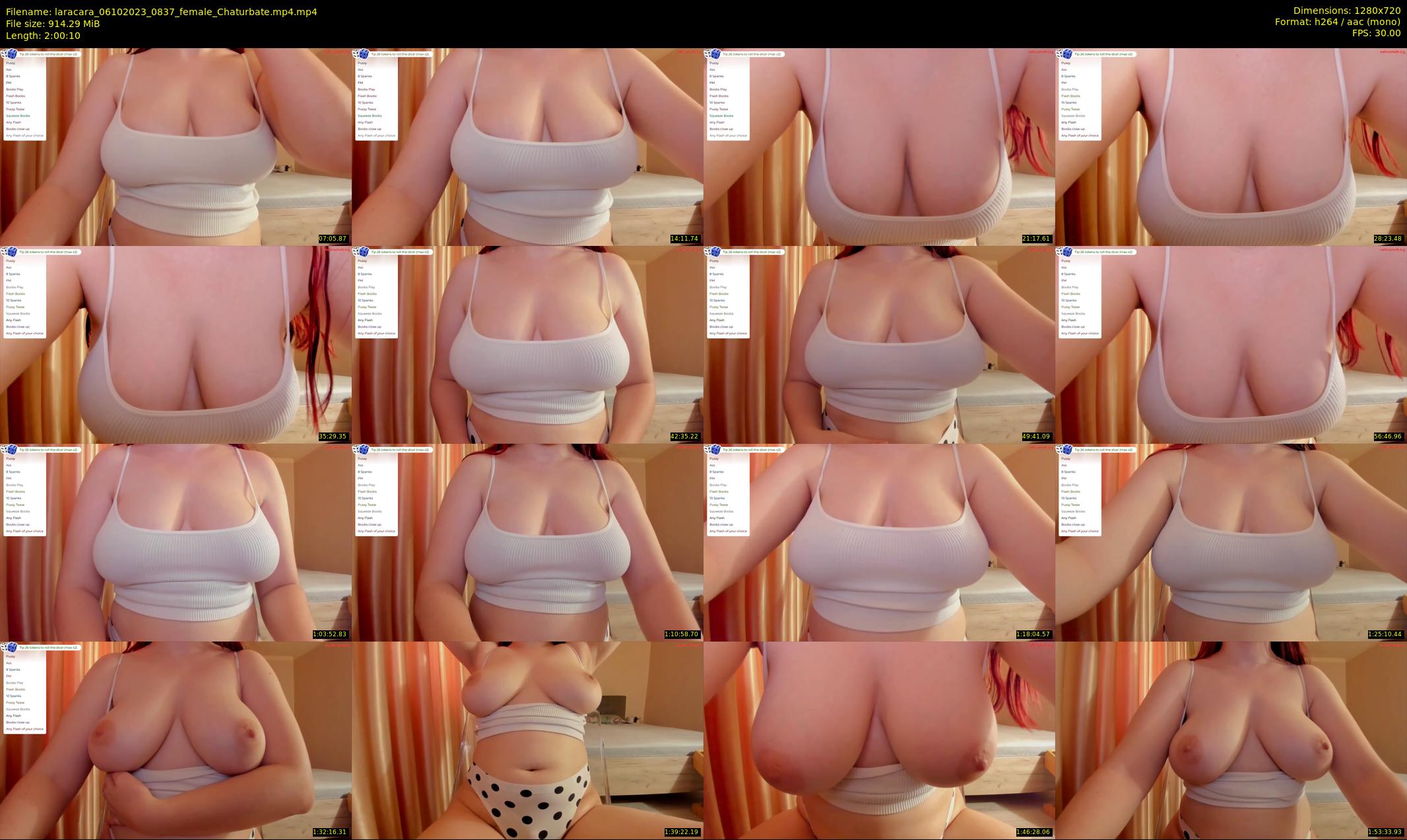 laracara — 121 minute Chaturbate female cam show recording, 720p, Oct 6, 2023