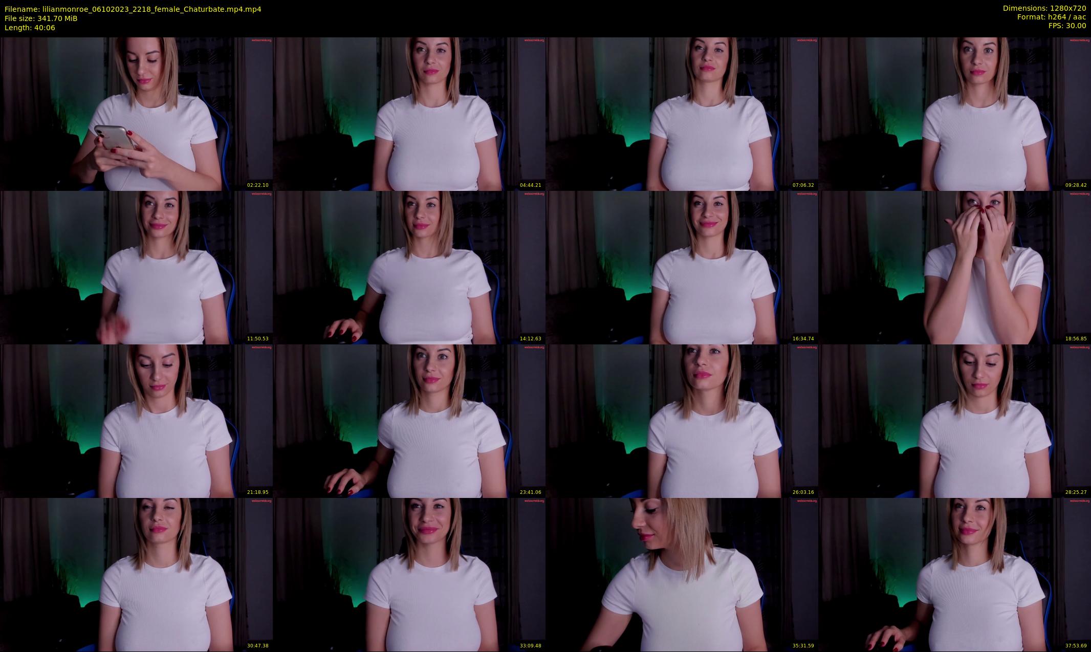 lilianmonroe — 41 minute Chaturbate female cam show recording, 720p, Oct 6, 2023