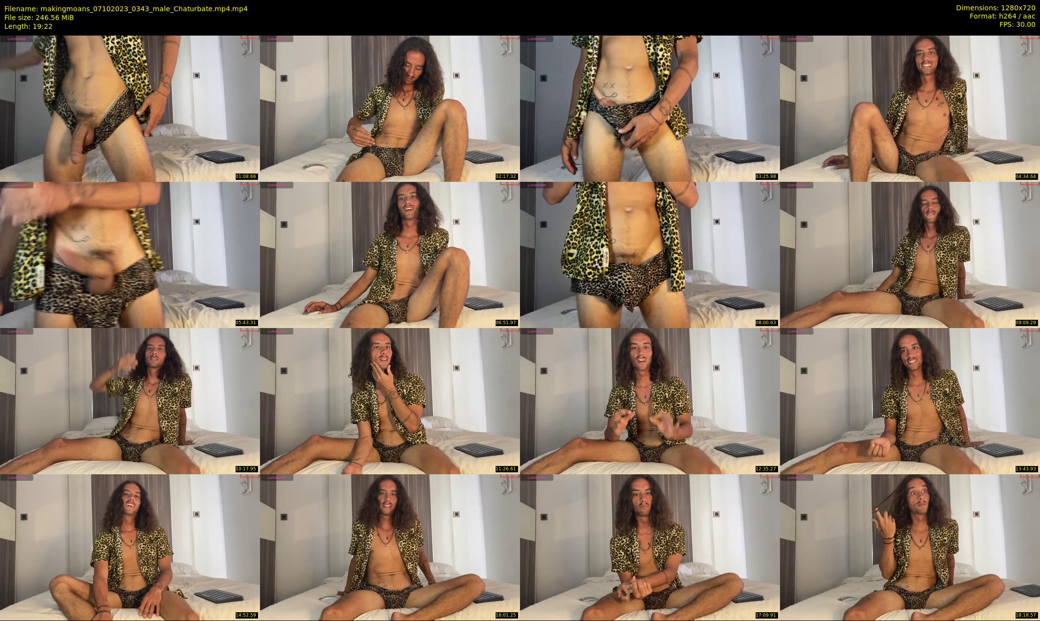 makingmoans — 20 minute Chaturbate male cam show recording, 720p, Oct 7, 2023