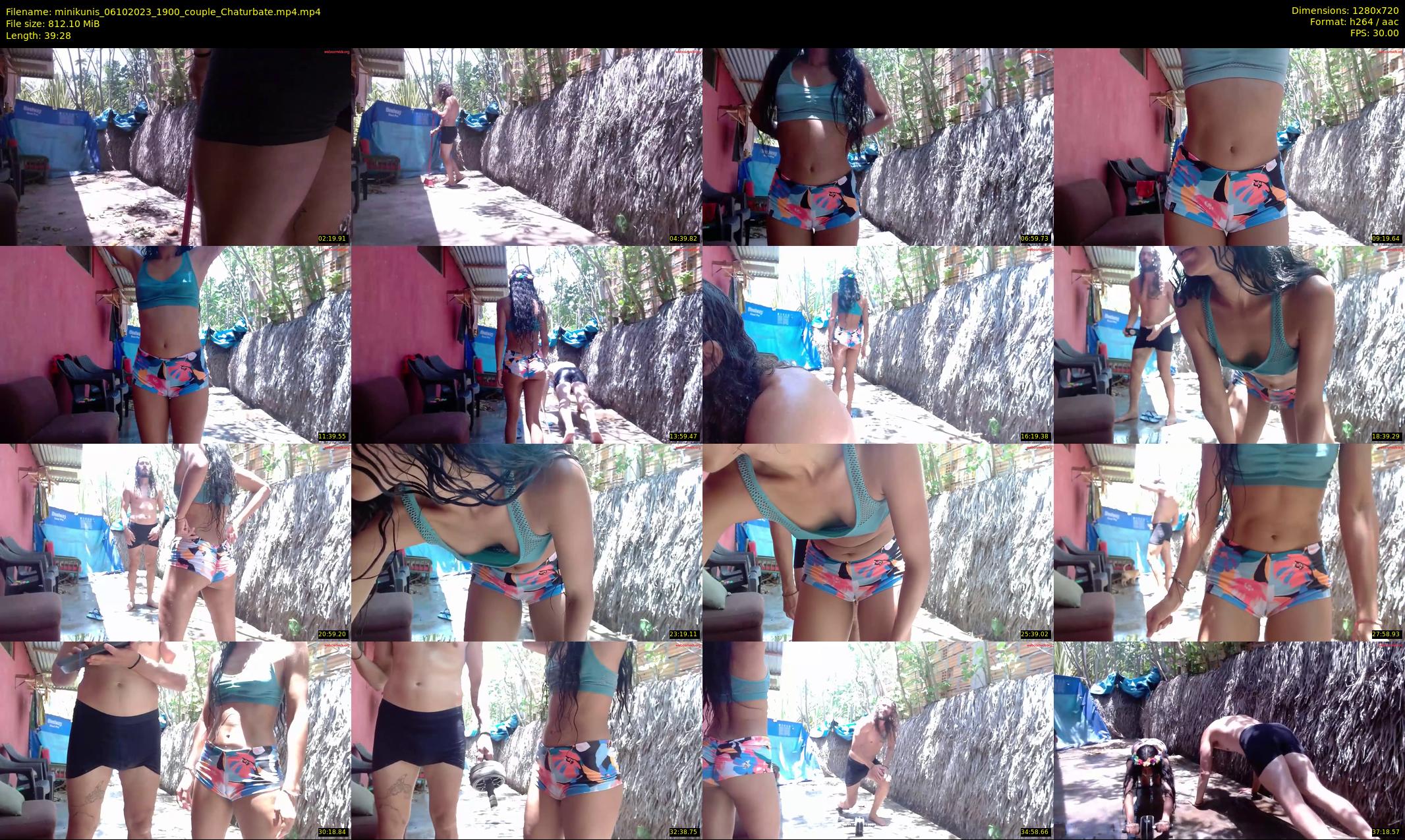 minikunis — 40 minute Chaturbate couple cam show recording, 720p, Oct 6, 2023