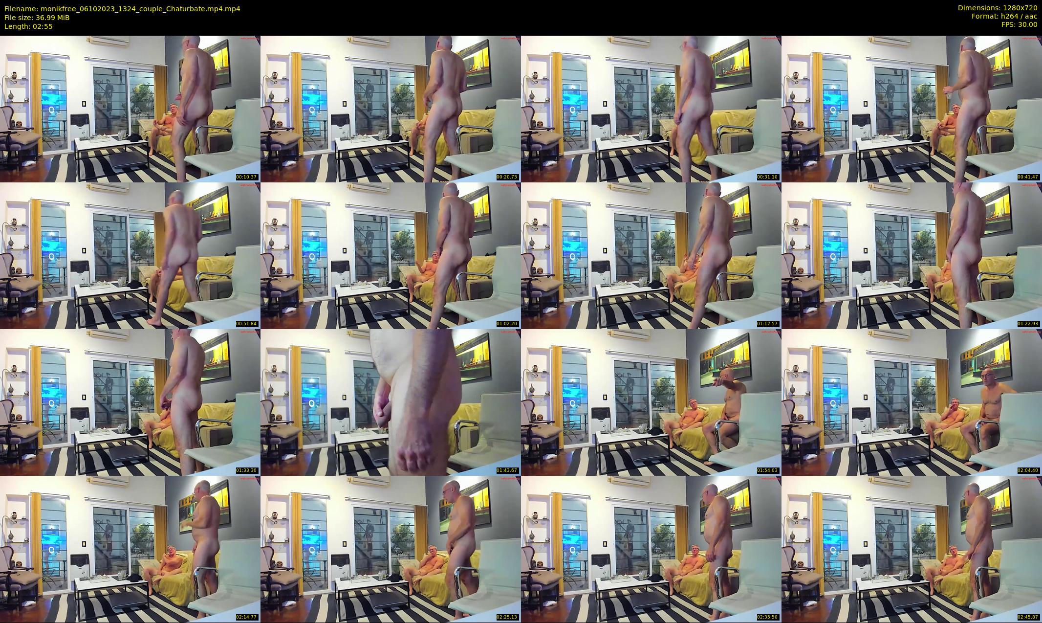 monikfree — 3 minute Chaturbate couple cam show recording, 720p, Oct 6, 2023