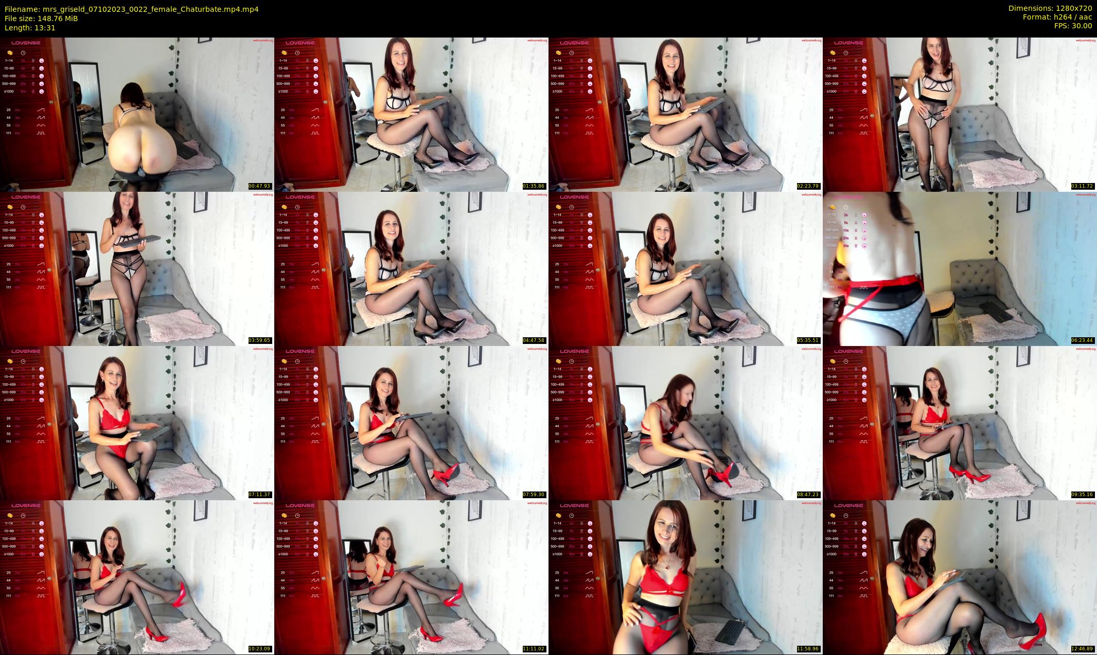 mrs_griseld — 14 minute Chaturbate female cam show recording, 720p, Oct 7, 2023