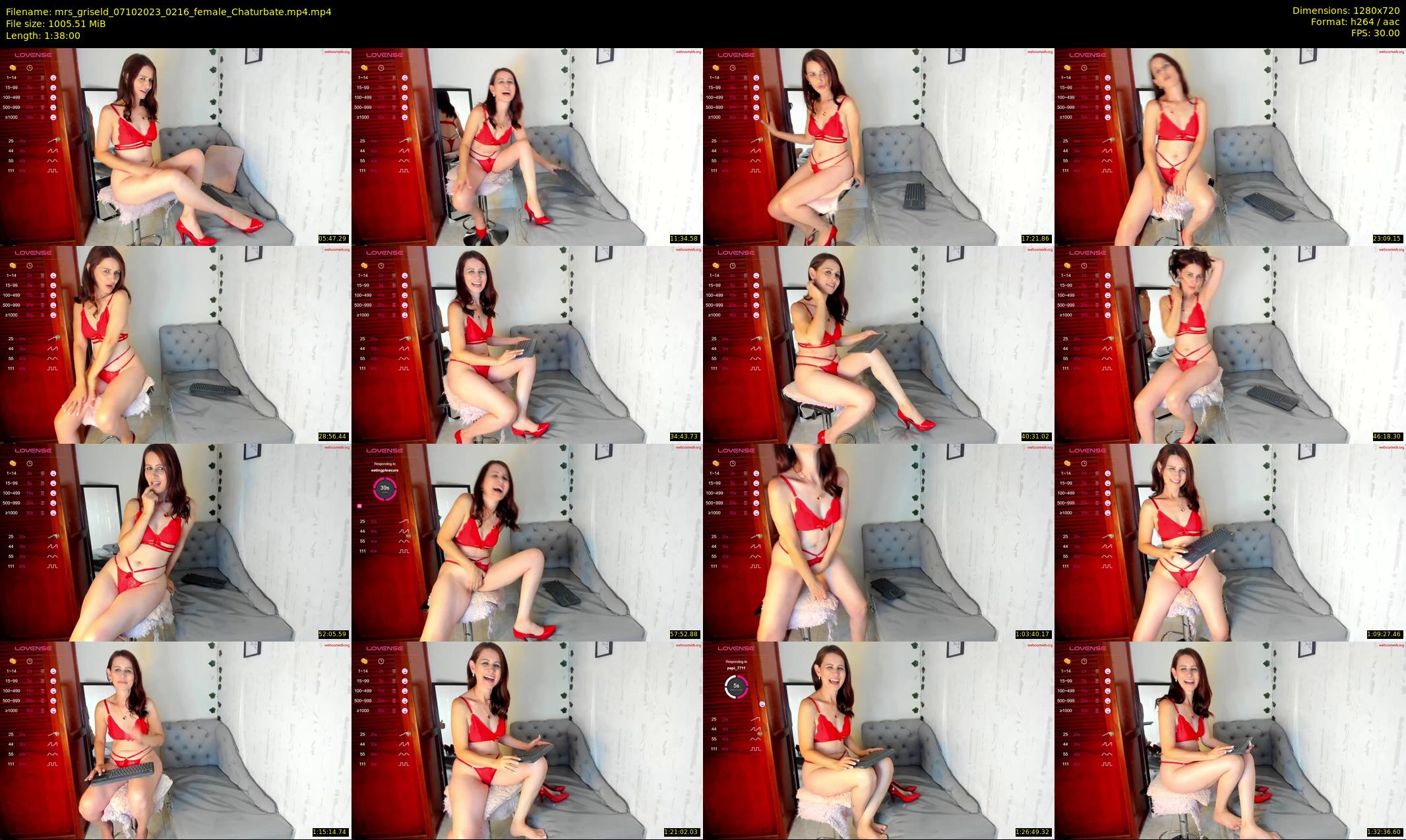 mrs_griseld — 98 minute Chaturbate female cam show recording, 720p, Oct 7, 2023