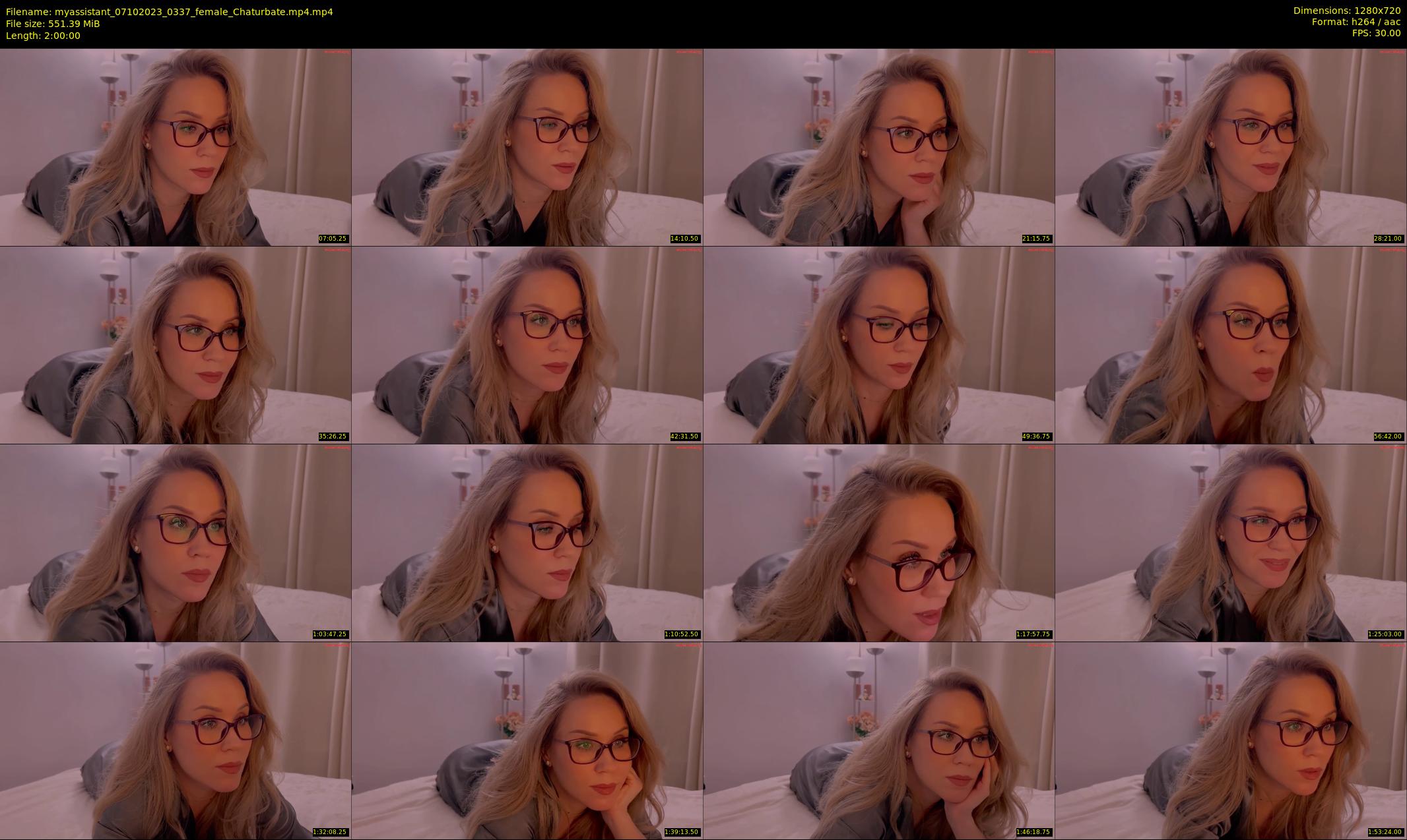 myassistant — 120 minute Chaturbate female cam show recording, 720p, Oct 7, 2023